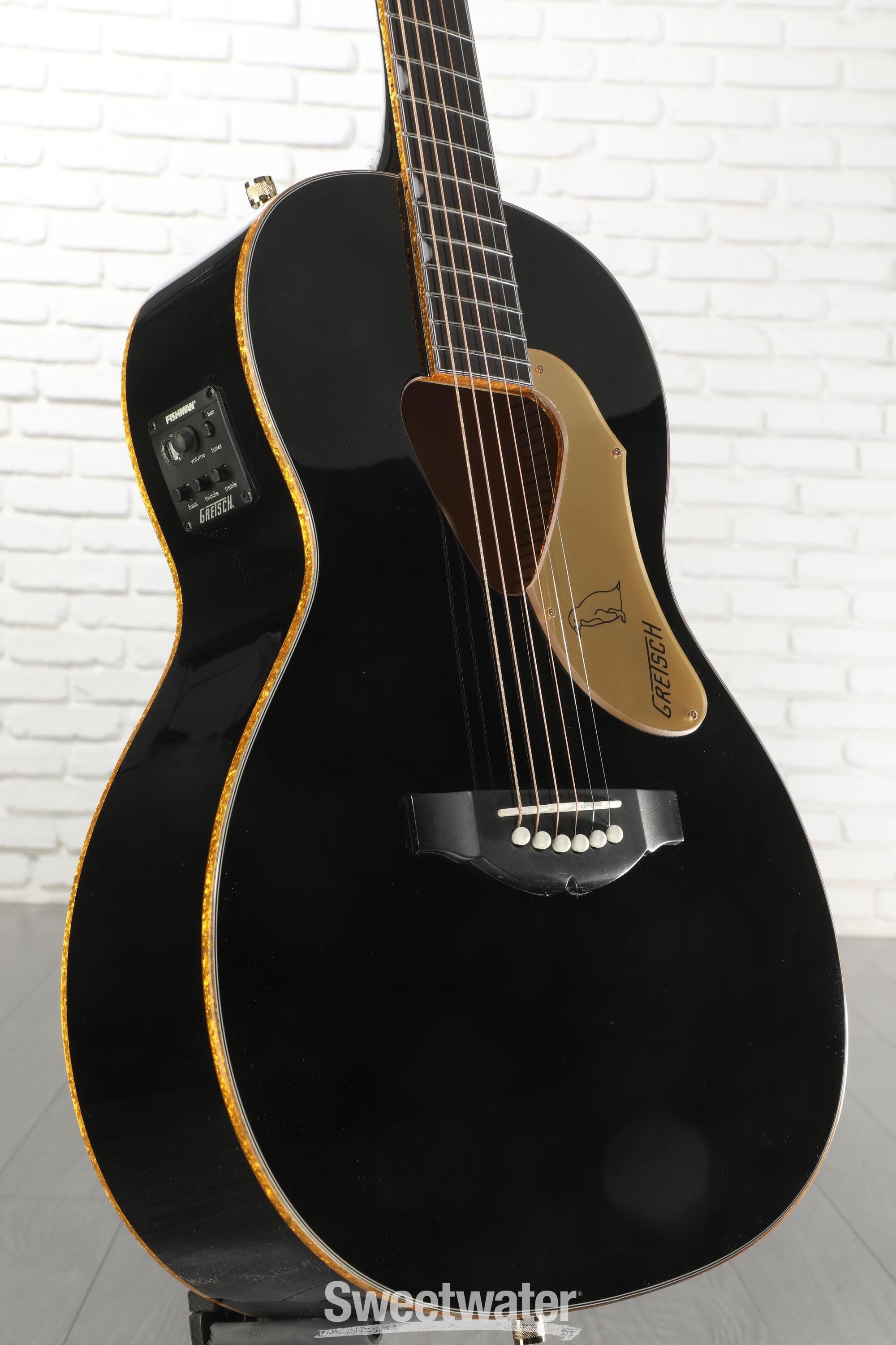 Photo of Gretsch G5021E Rancher Penguin Parlor Acoustic-electric Guitar - Black