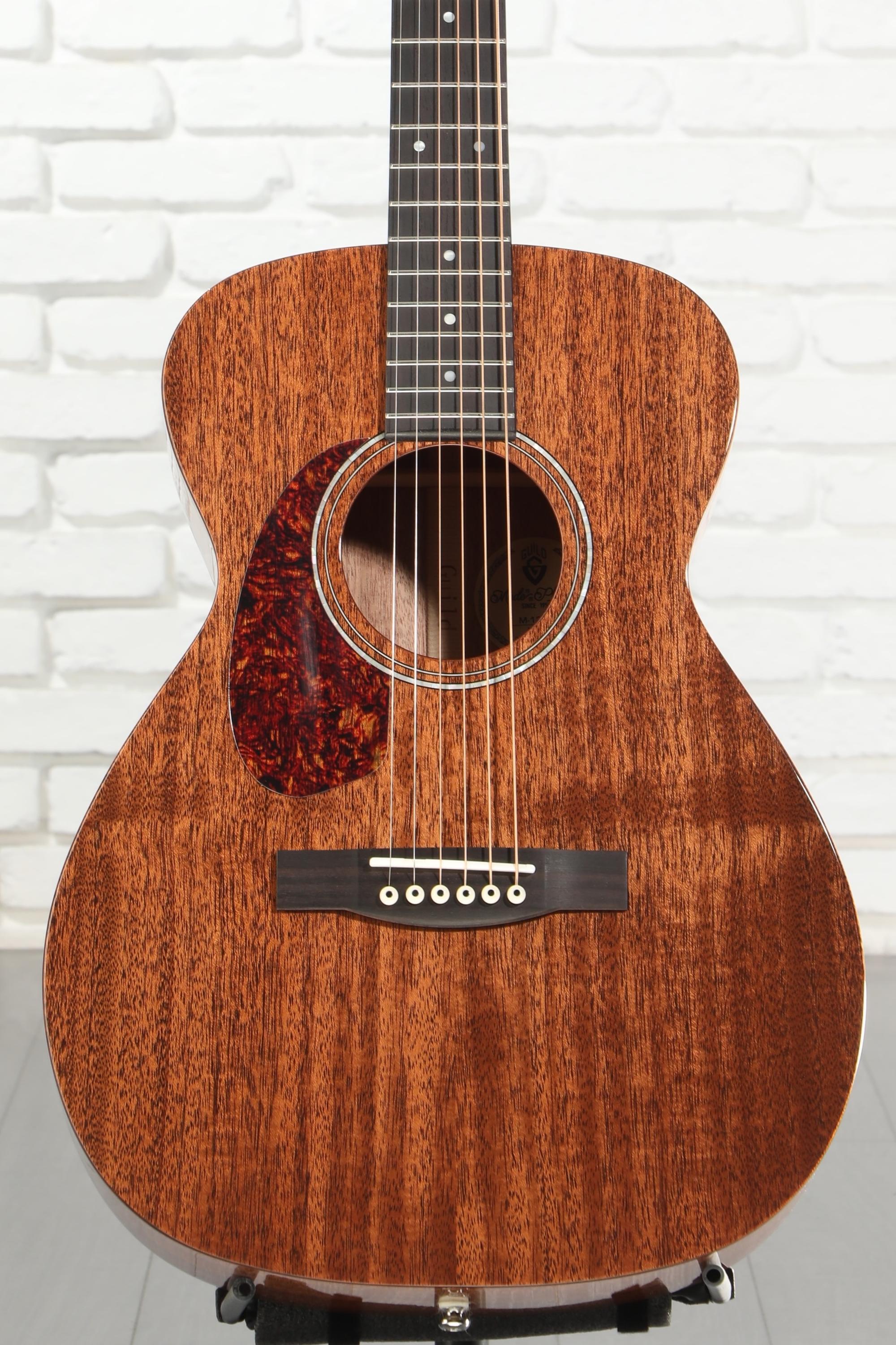 Guild M-120 Concert, Left-Handed Acoustic Guitar - Natural Reviews