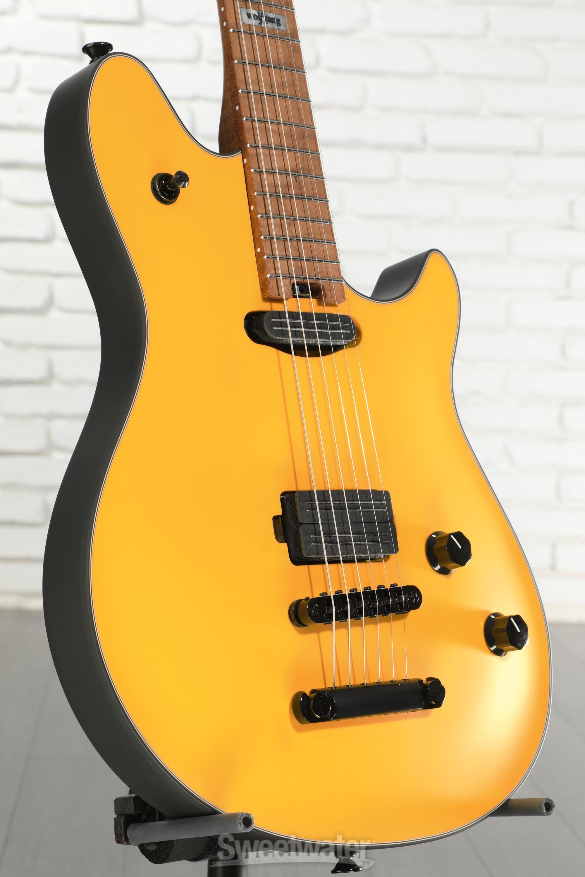 Photo of EVH Custom Shop Wolfgang HS Electric Guitar - Graffiti Yellow