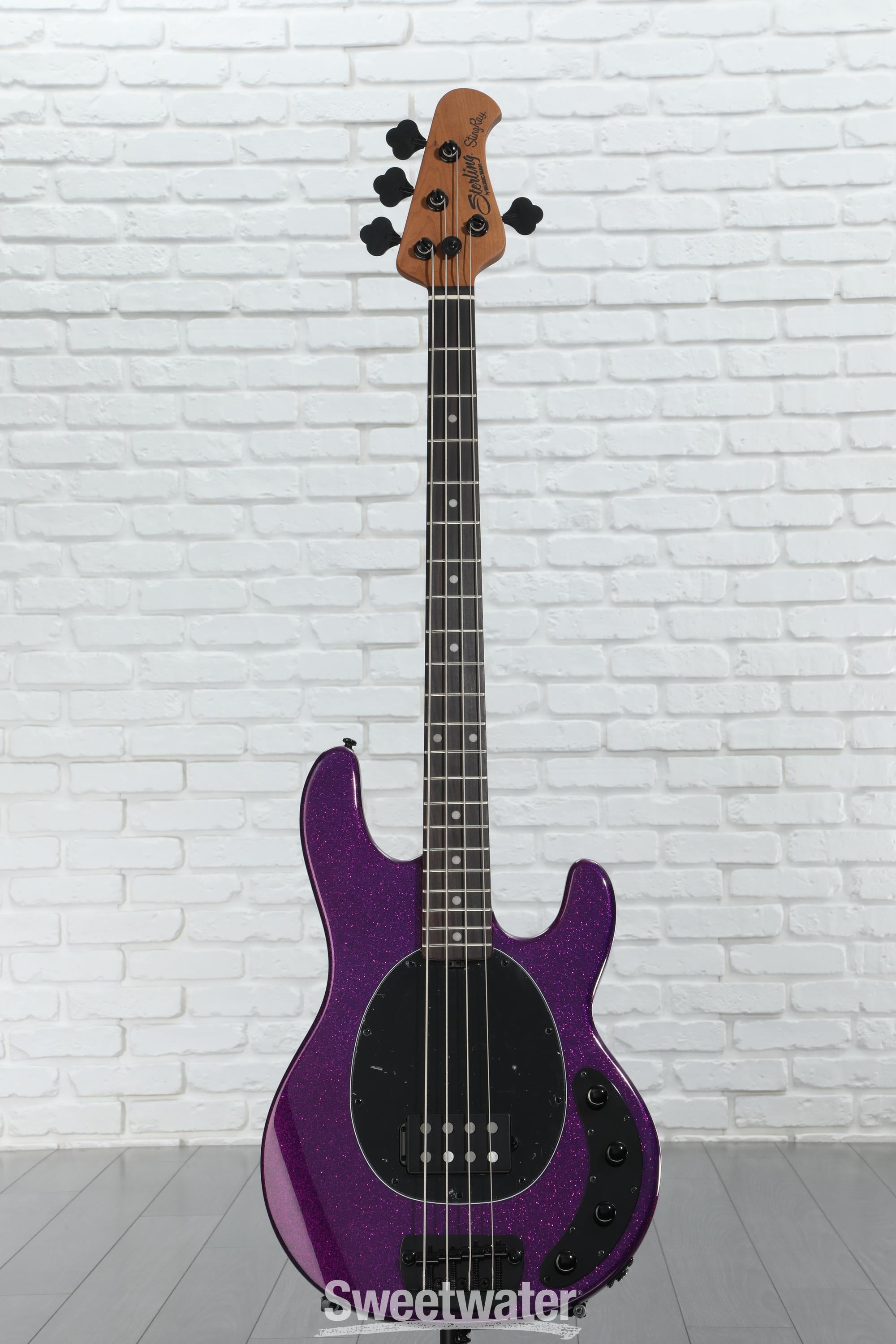 Sterling By Music Man StingRay RAY34 Bass Guitar - Purple