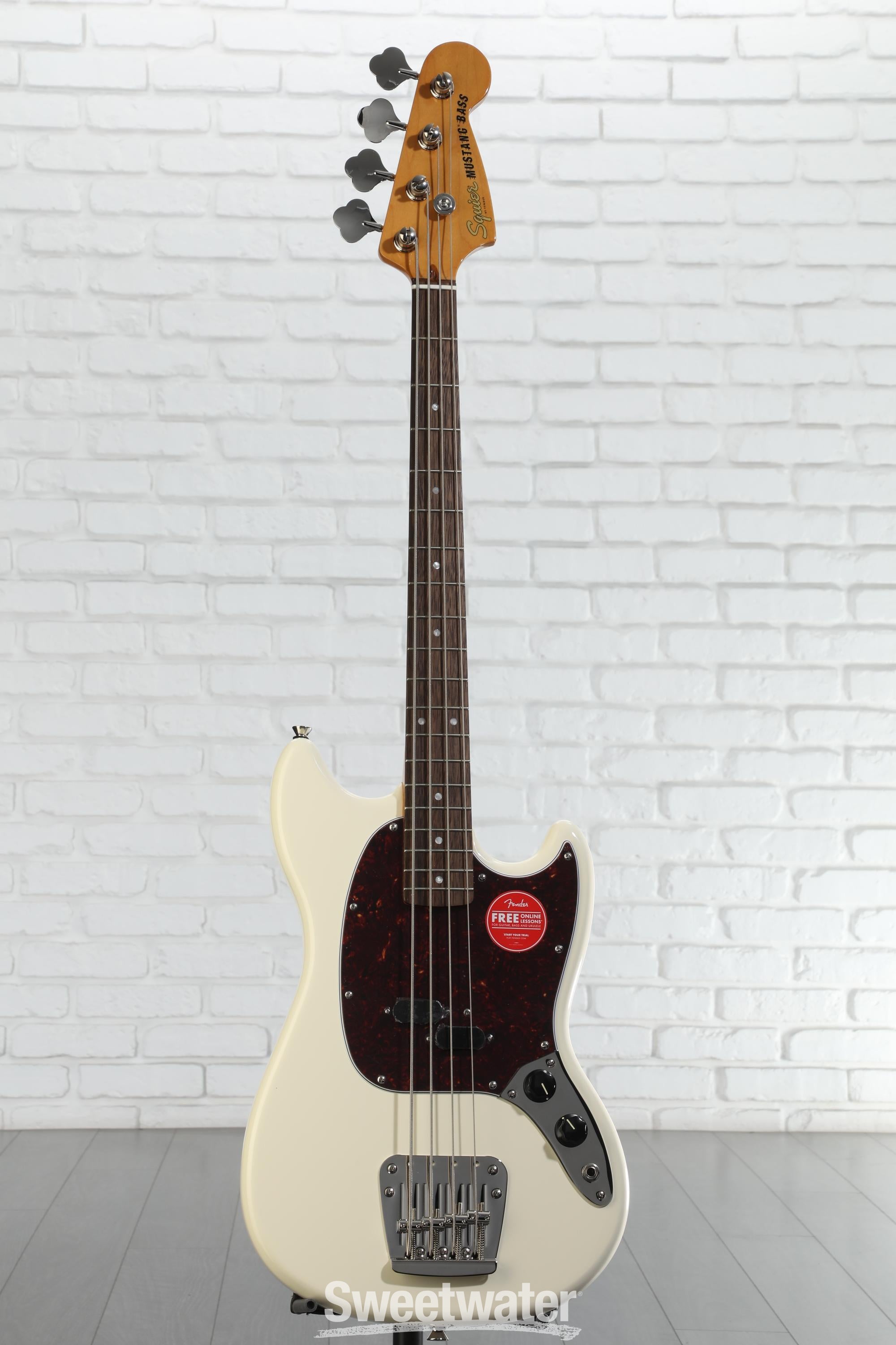 Squier Classic Vibe '60s Mustang Bass - Olympic White