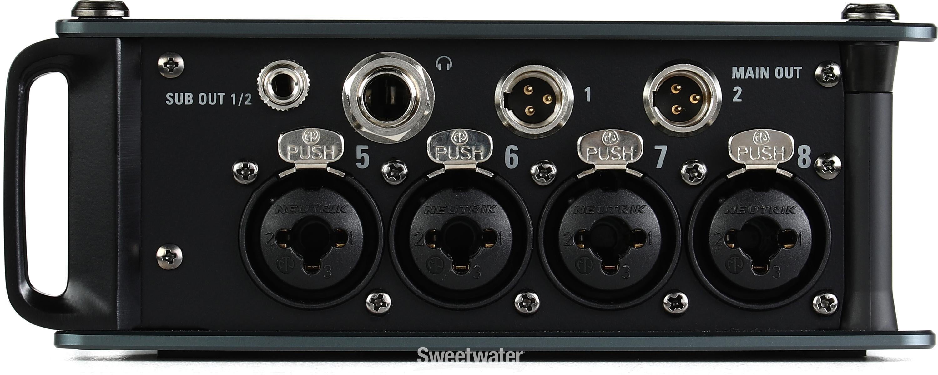 Zoom F8n Pro Multitrack Field Recorder | Sweetwater