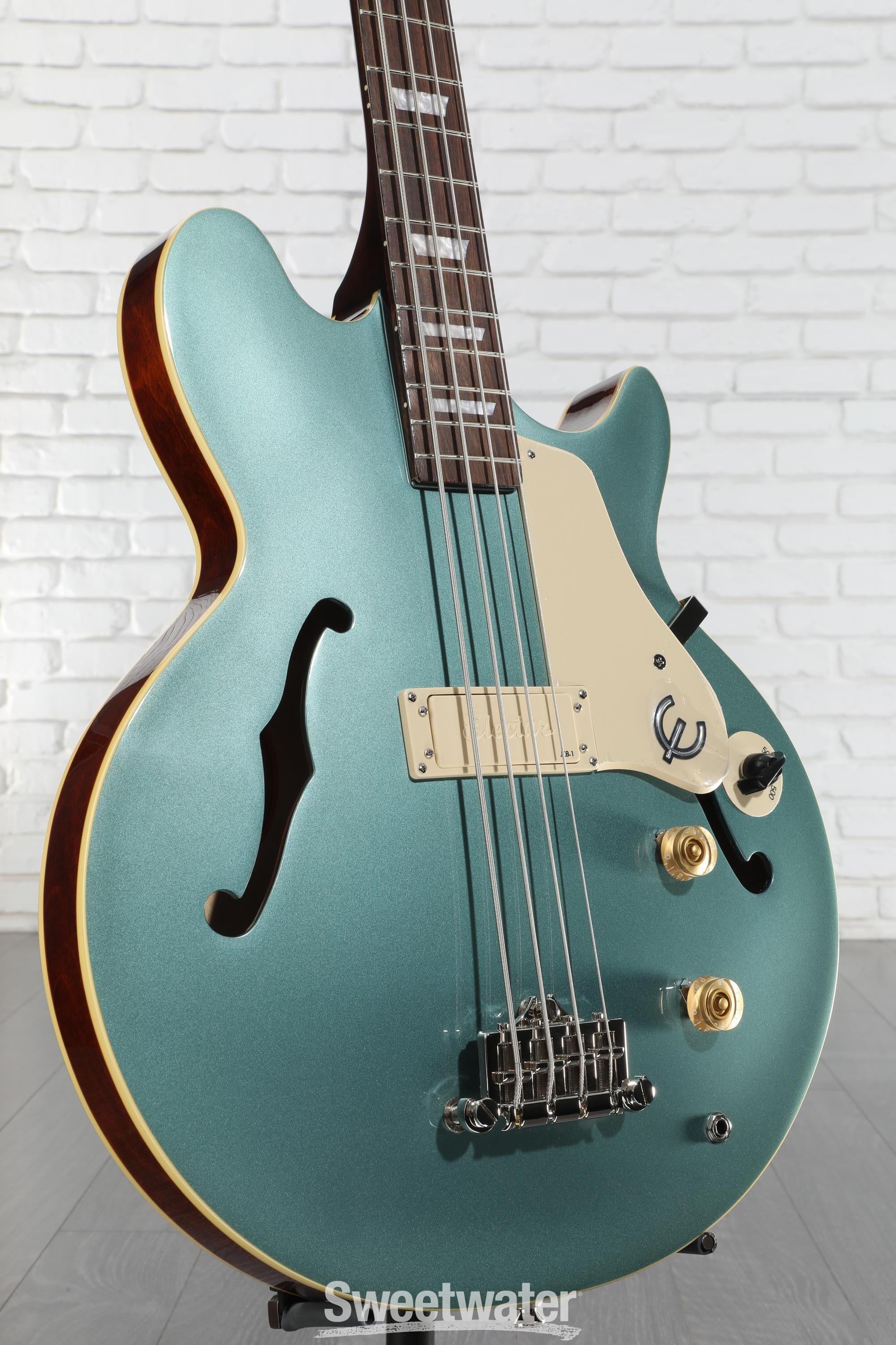 Epiphone Jack Casady Bass Faded Pelham Blue | Guitar Center