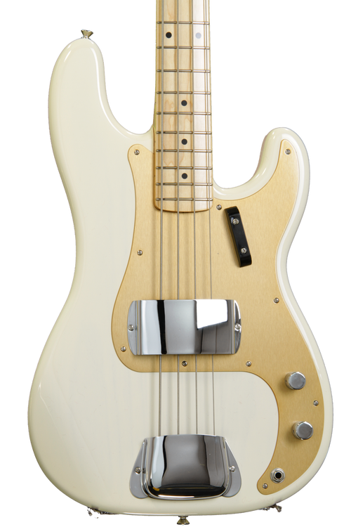Fender American Vintage '58 P Bass - White Blonde | Sweetwater
