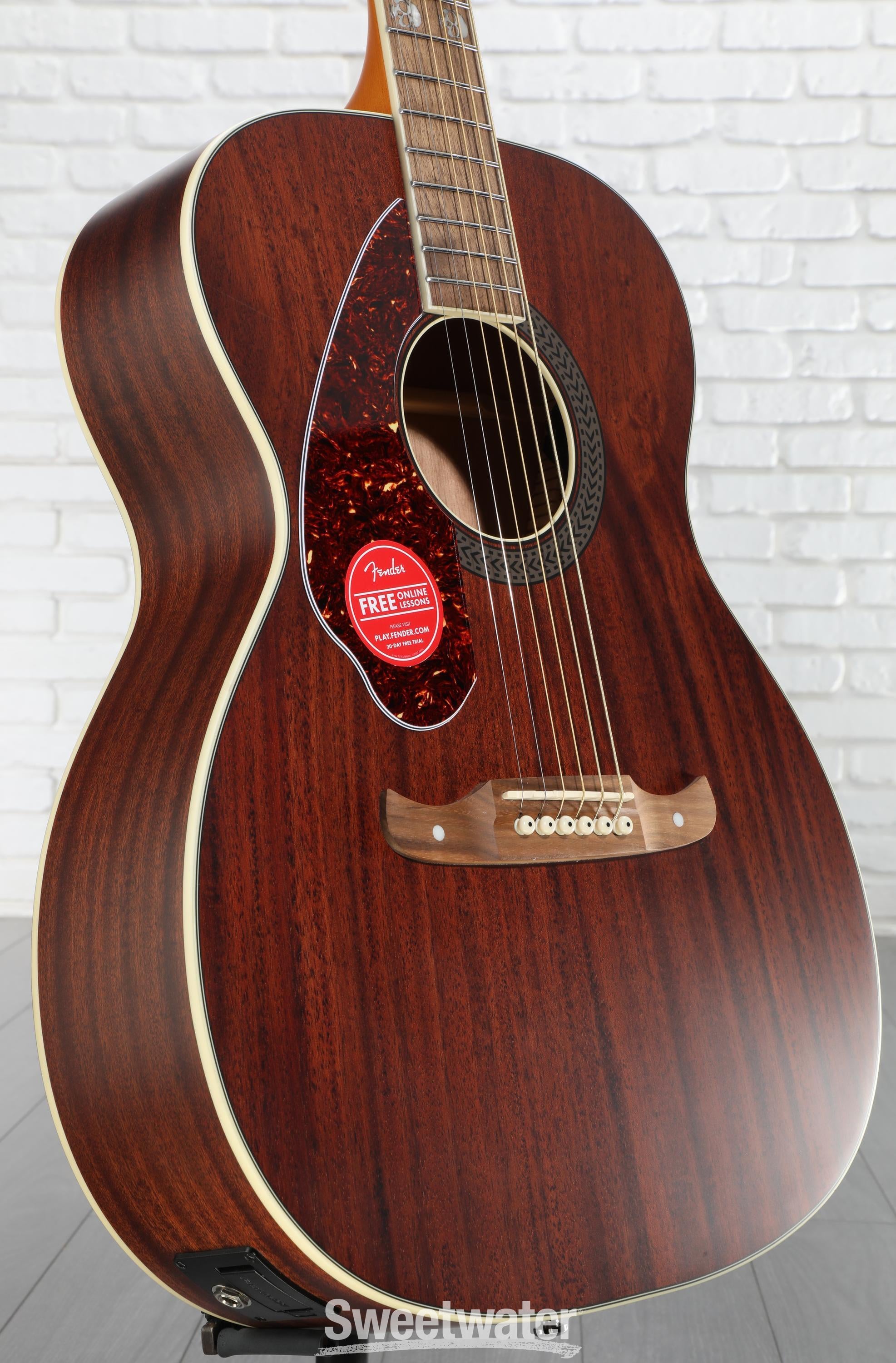 Fender Tim Armstrong Hellcat, Left-Handed Acoustic-Electric Guitar