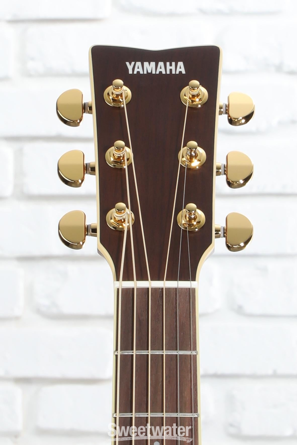 Yamaha LL6 ARE Original Jumbo Acoustic Guitar - Natural | Sweetwater