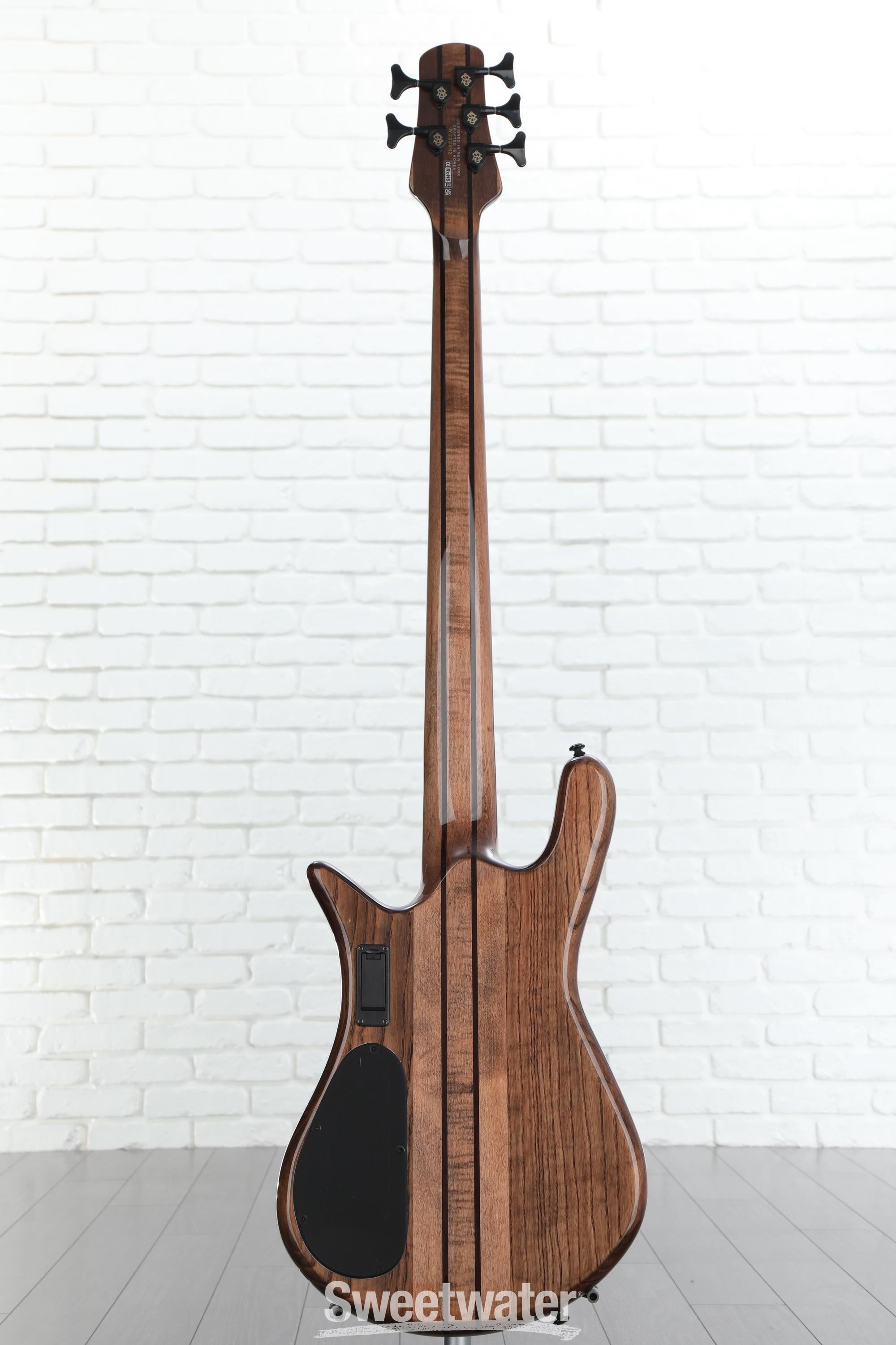 dimension　5弦ベース Spector NS Dimension 5 Bass Guitar - Super Faded Black Gloss