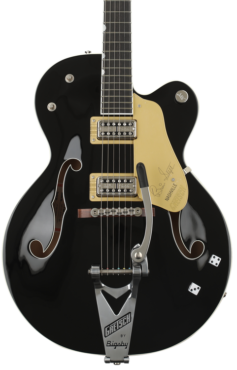 Gretsch G6120T Brian Setzer Signature Nashville Black Lacquer Sweetwater