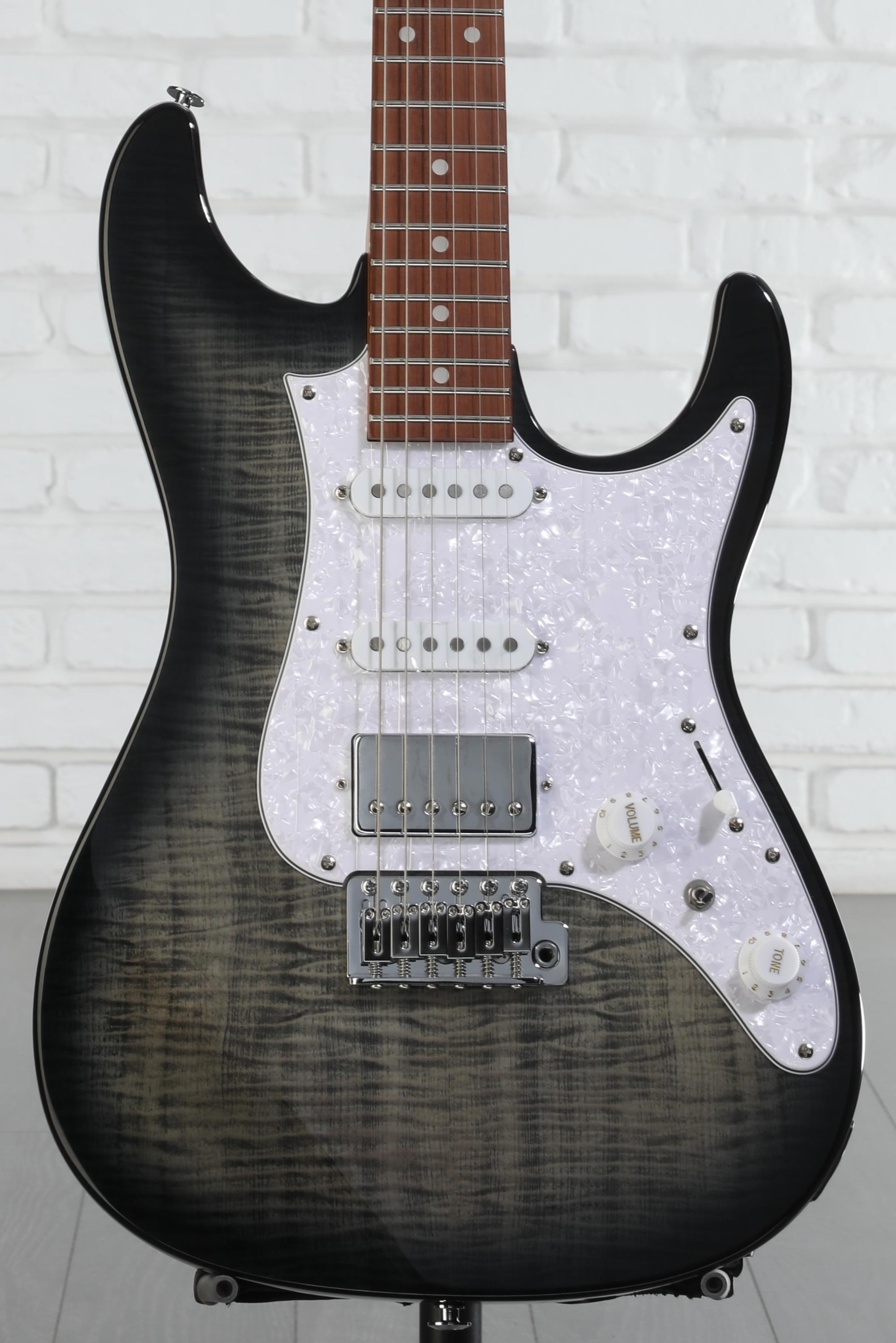 Ibanez Standard AZ22S1F Electric Guitar - Transparent Black