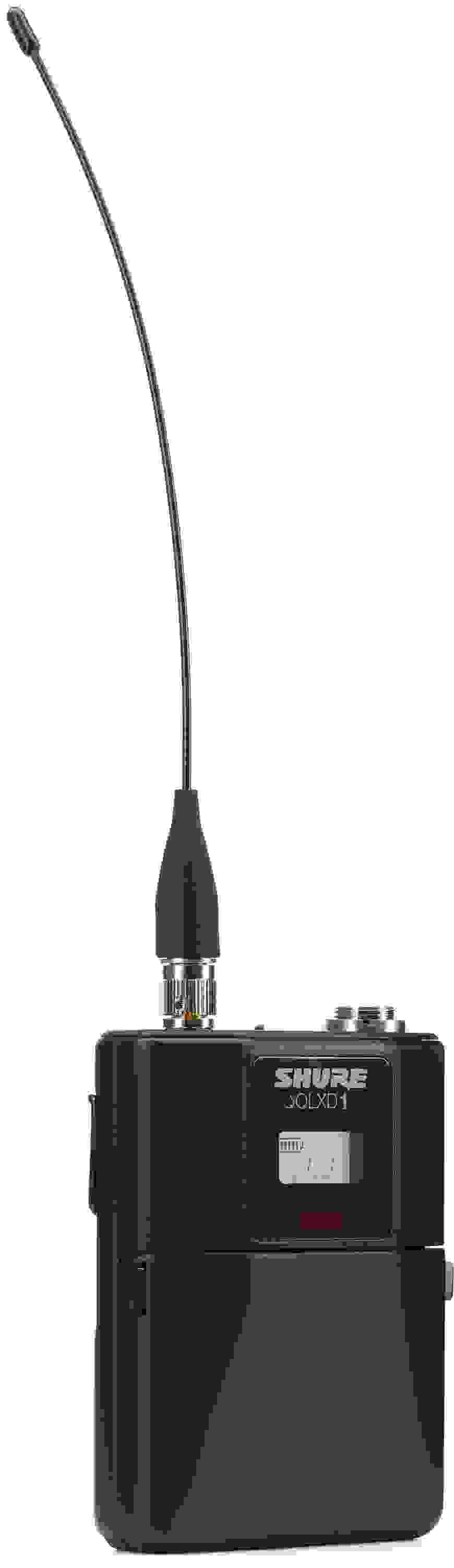 Shure QLXD1 Wireless Bodypack Transmitter - V50 Band