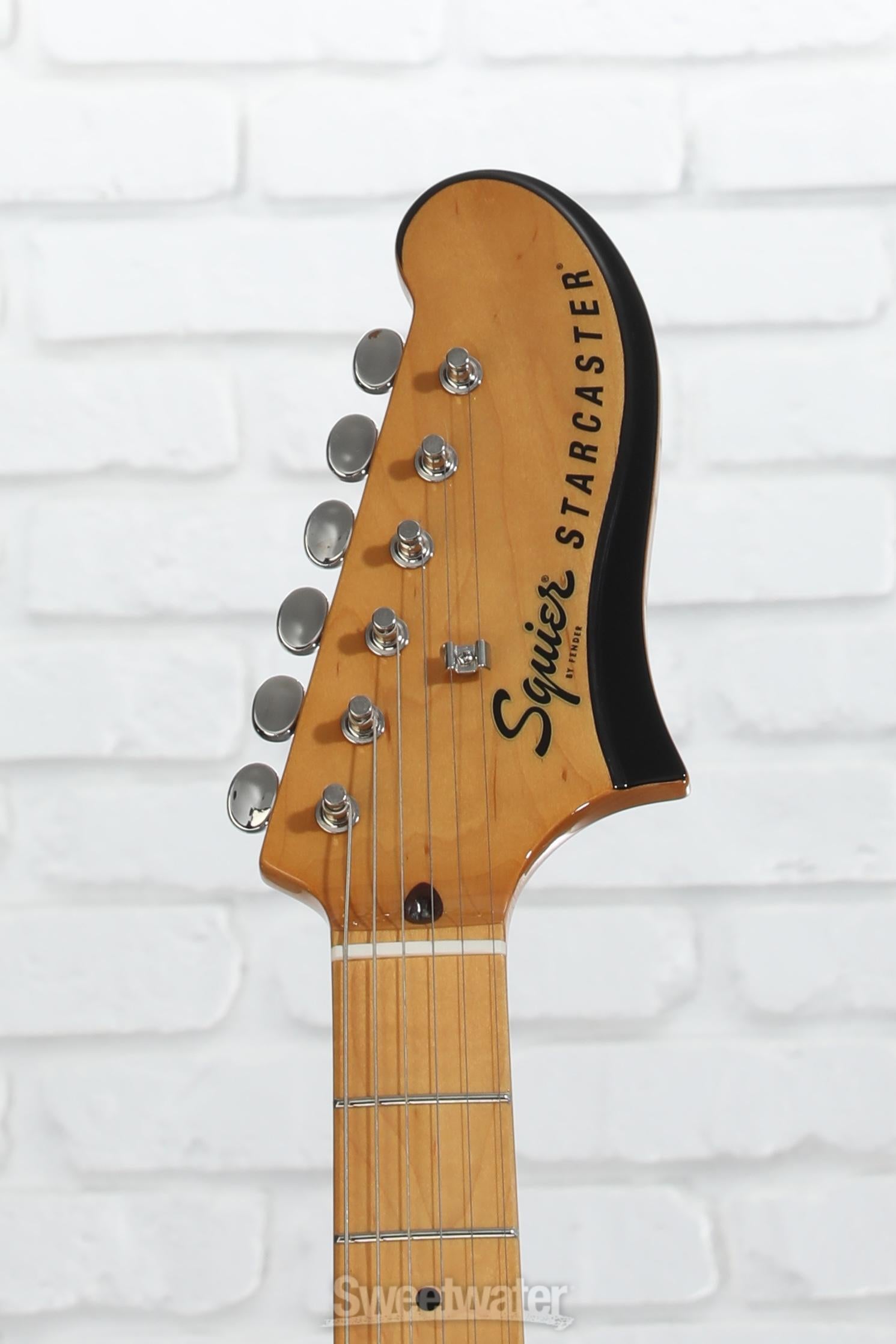 Squier Classic Vibe Starcaster Semi-hollowbody Electric Guitar - 3-tone Sunburst