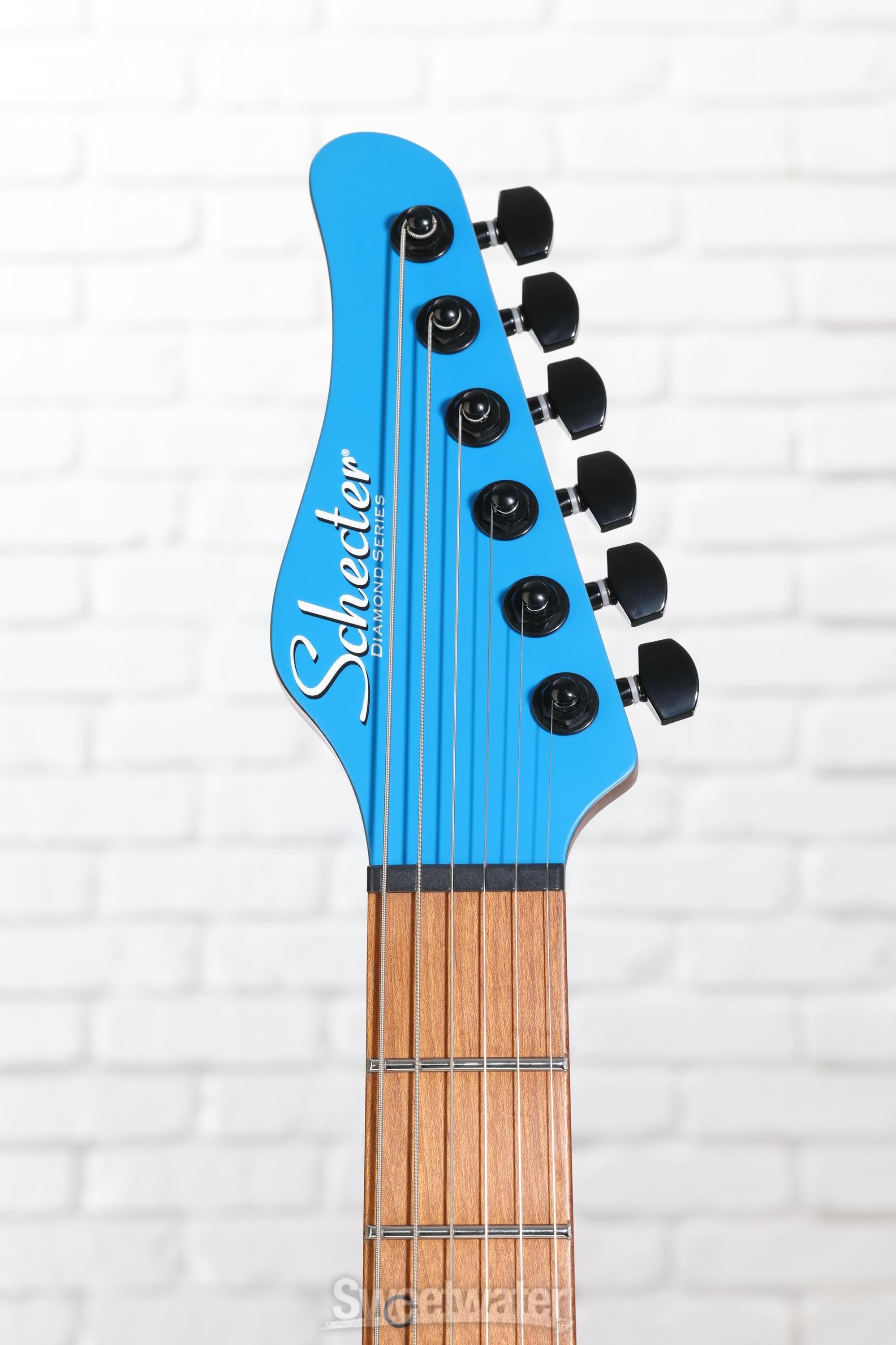 Schecter Aaron Marshall AM-6 Electric Guitar - Satin Royal