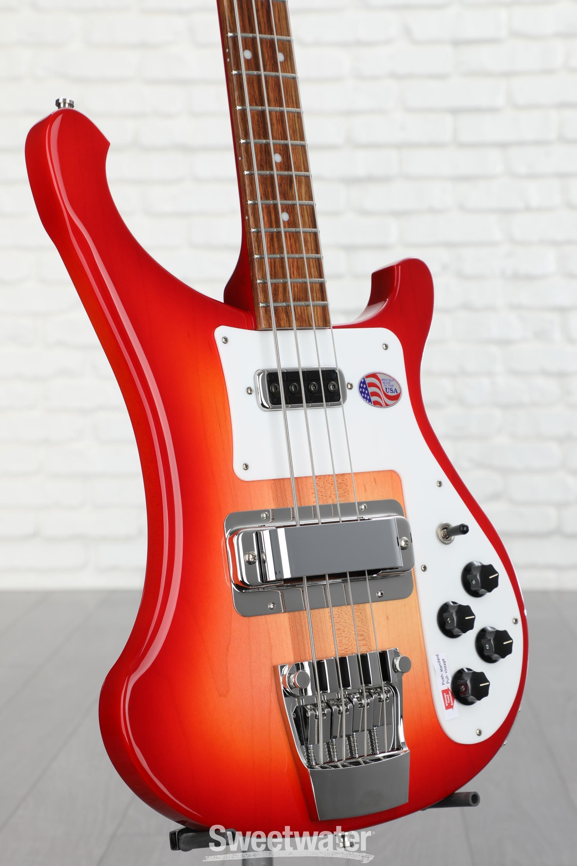 Rickenbacker 4003S Bass Guitar - Fireglo | Sweetwater