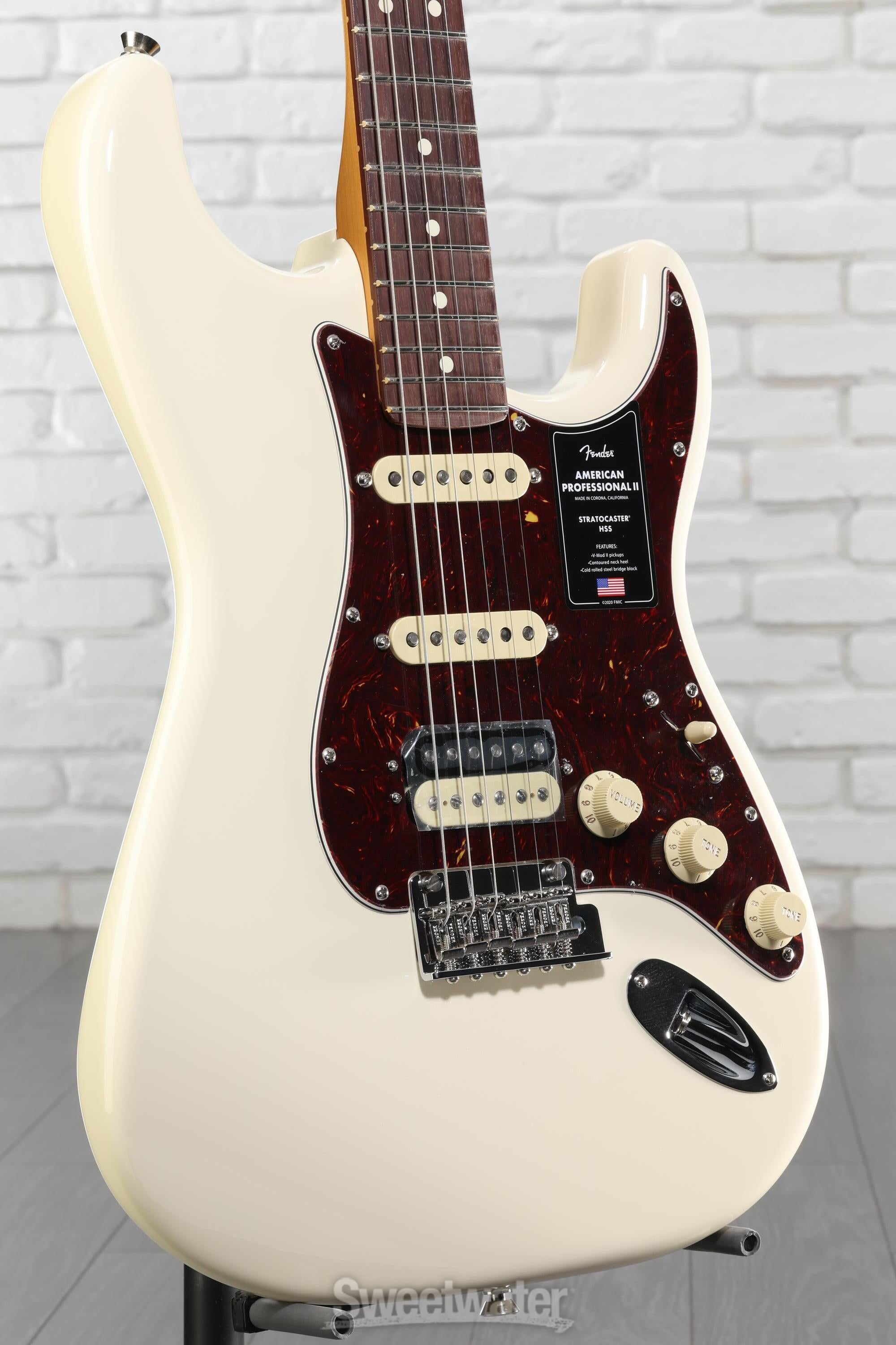 Fender American Professional II Stratocaster HSS - Olympic White
