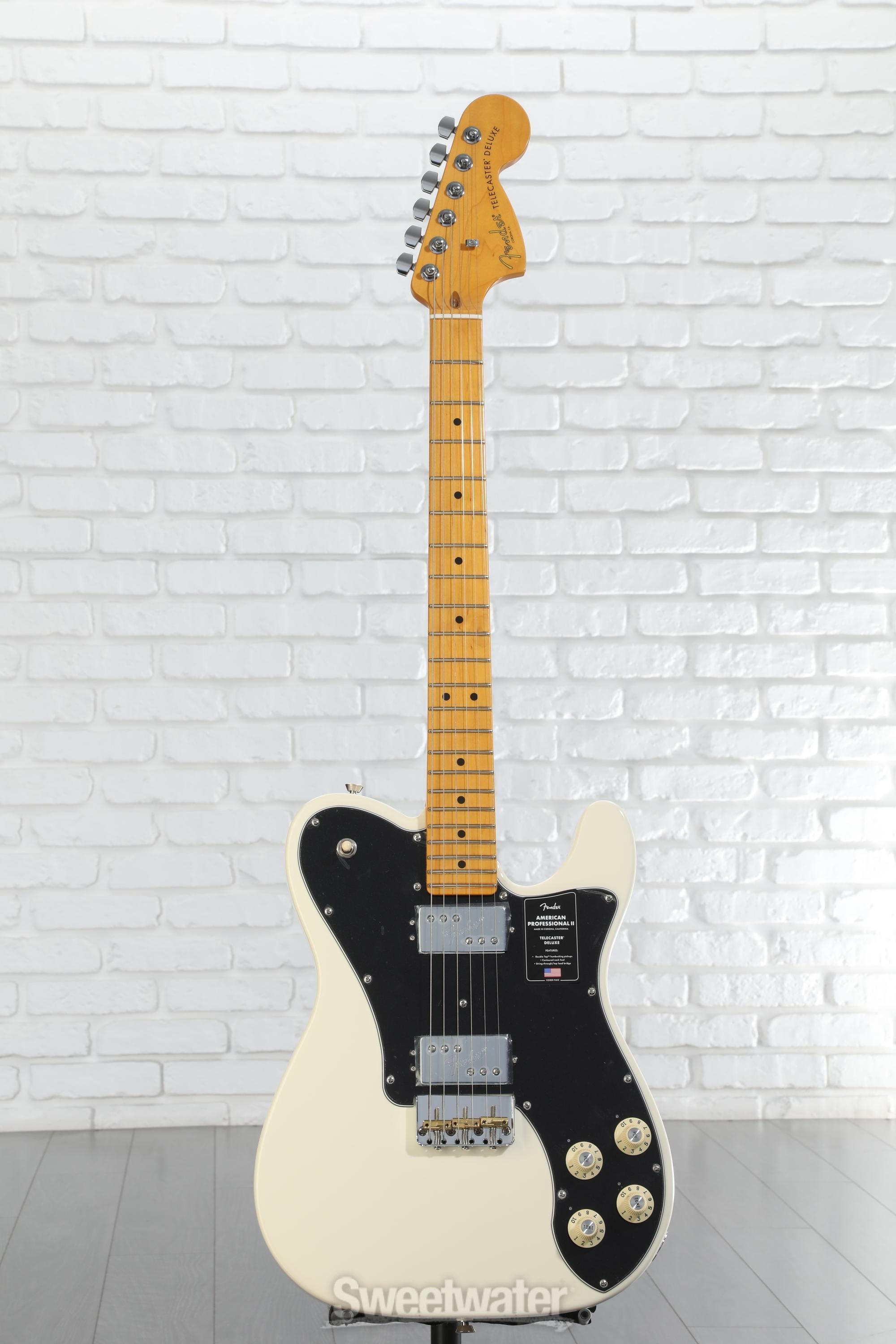 Fender American Professional II Telecaster Deluxe - Olympic White