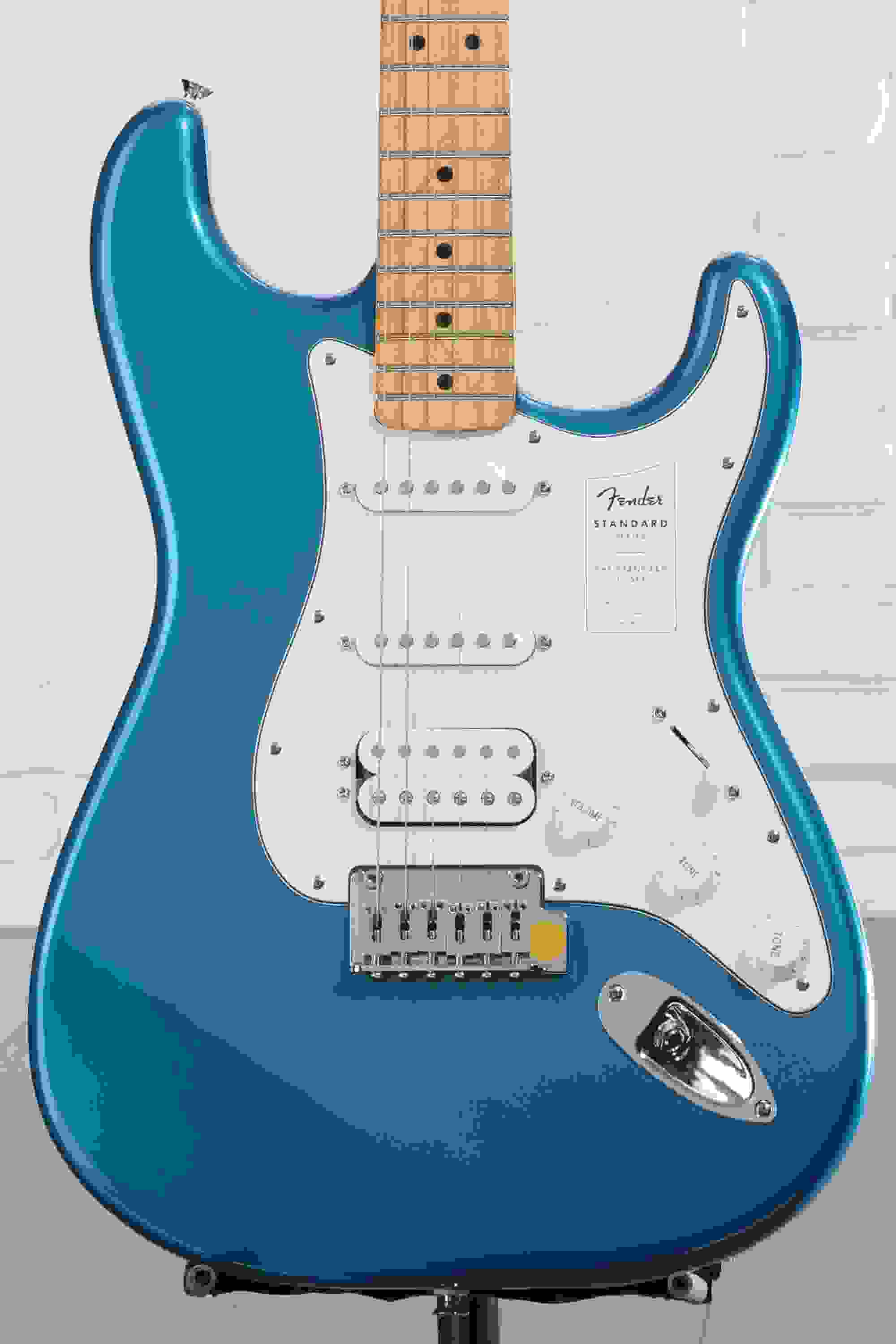 Fender Standard Stratocaster HSS Electric Guitar - Aqua Marine Metallic