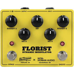Benson Amps x Non-Human Audio Florist Dynamic Modulator Effects Benson Amps x Non-Human Audio Florist Dynamic Modulator Effects