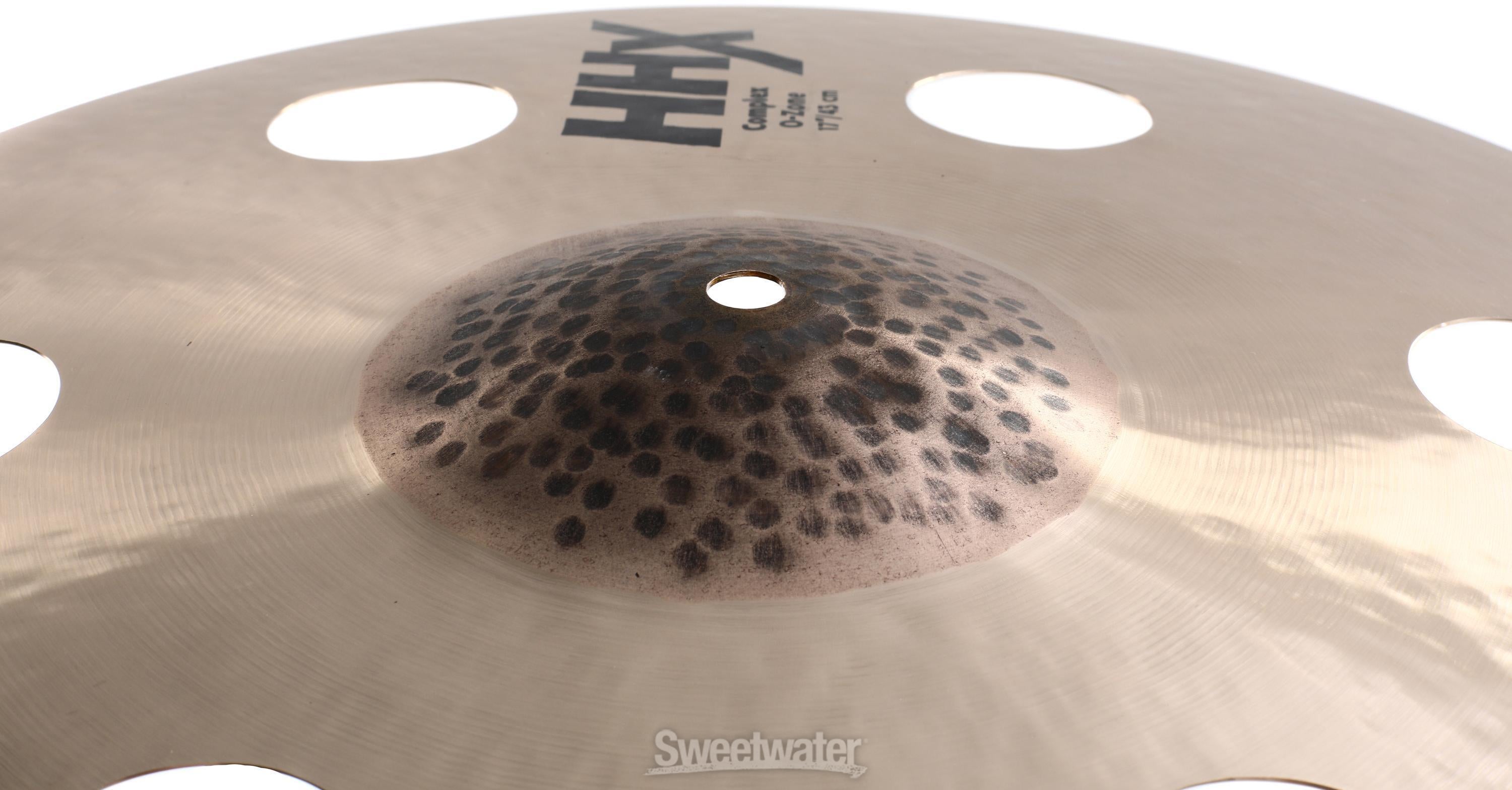 Sabian 17 inch HHX Complex O-Zone Crash Cymbal | Sweetwater