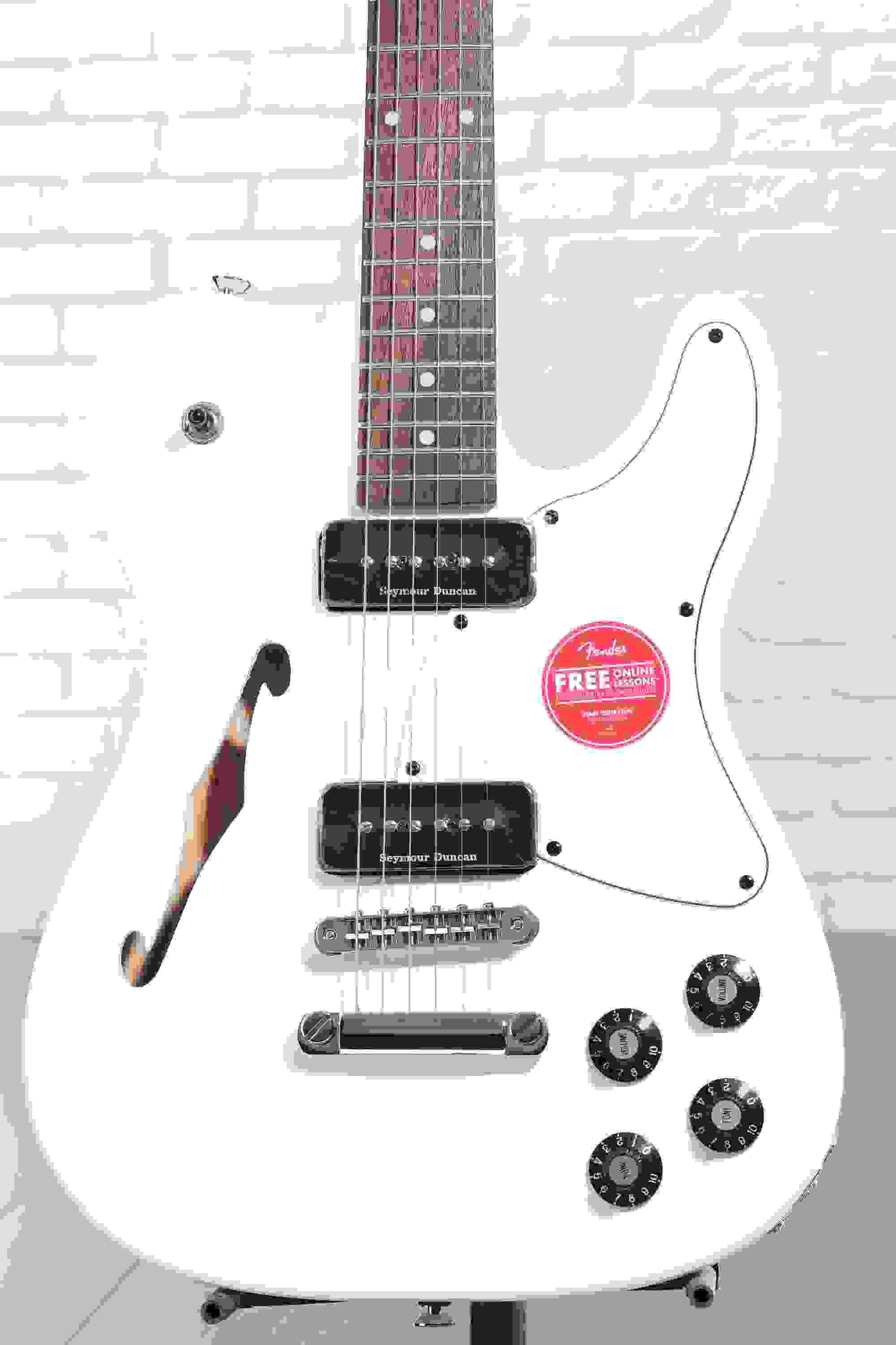 Fender Jim Adkins JA-90 Telecaster Thinline - White