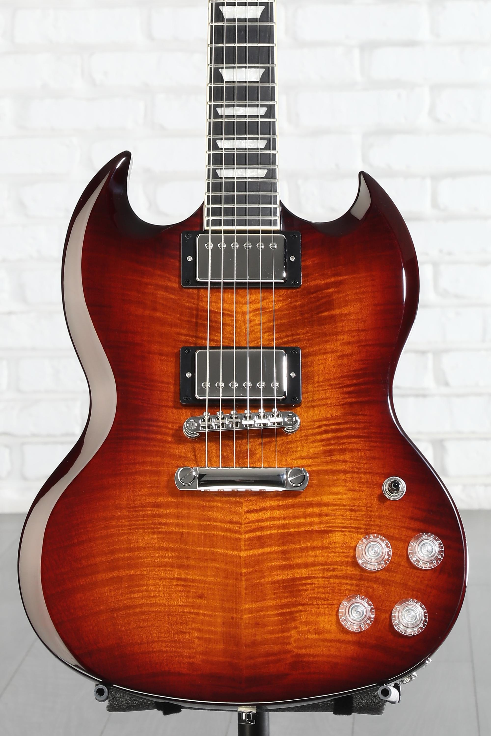 Epiphone SG Modern Figured Electric Guitar - Mojave Burst | Sweetwater