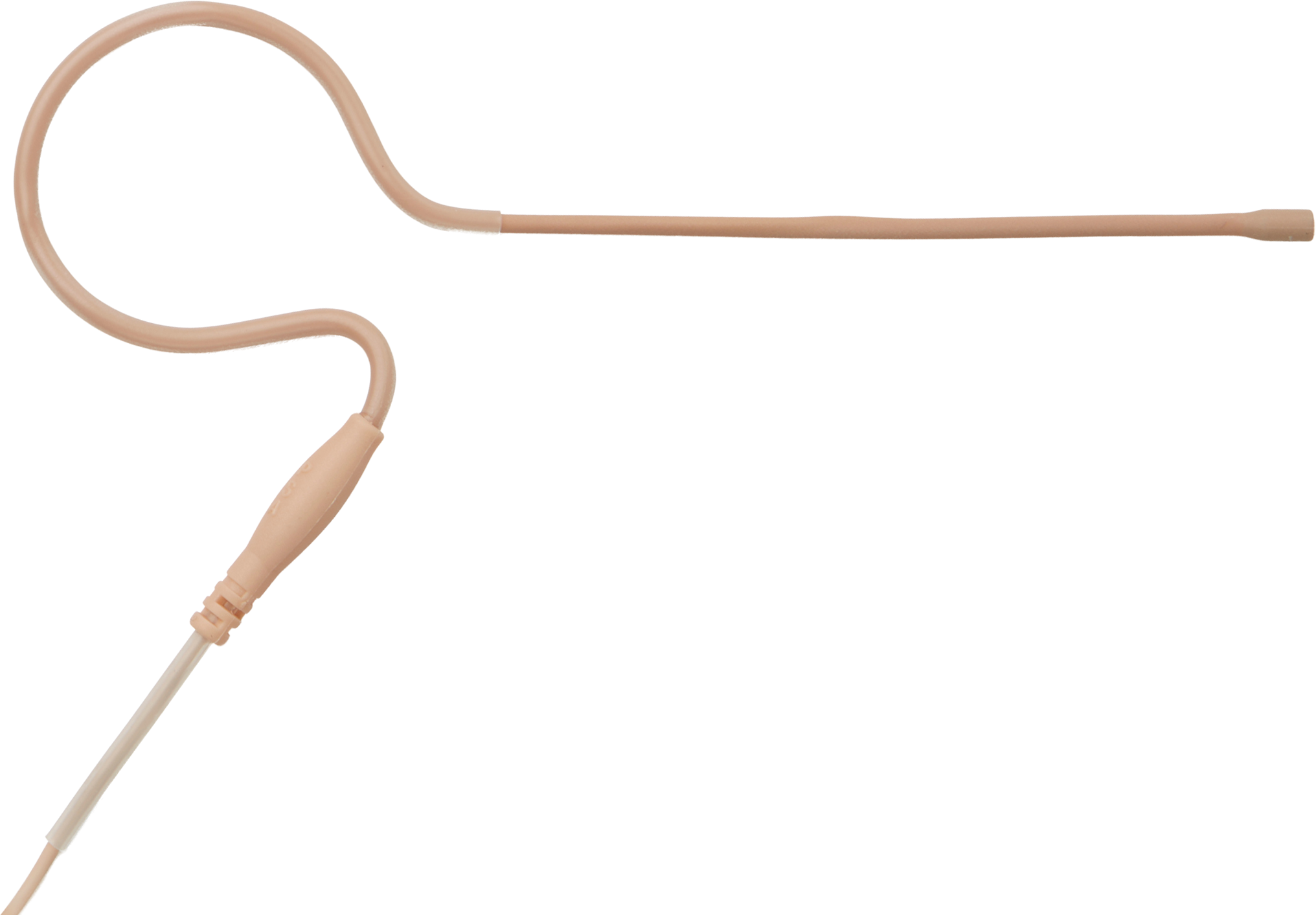 Photo of Point Source Audio Series8 CO-8WS Omnidirectional Earset Microphone with 3-pin LEMO Connector - Beige