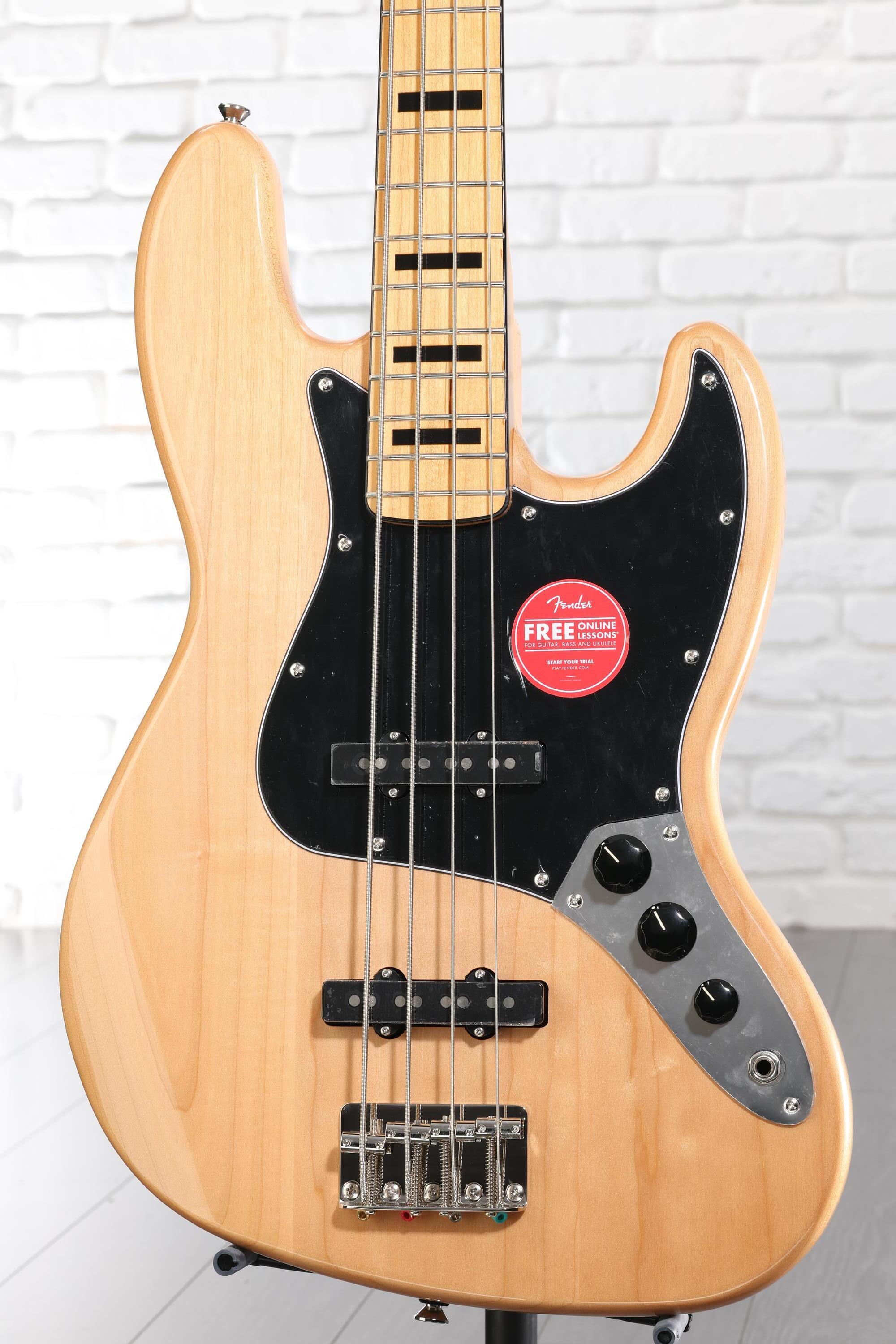 Squier Classic Vibe '70s Jazz Bass - Natural | Sweetwater