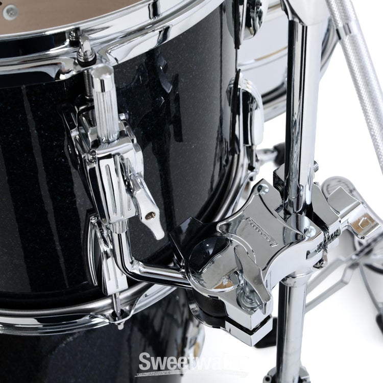 Ludwig Classic Maple Fab 3-piece Shell Pack - Hybrid Black Sparkle