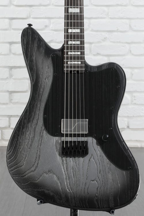 ESP LTD XJ-1B Baritone Electric Guitar - Silver Blast