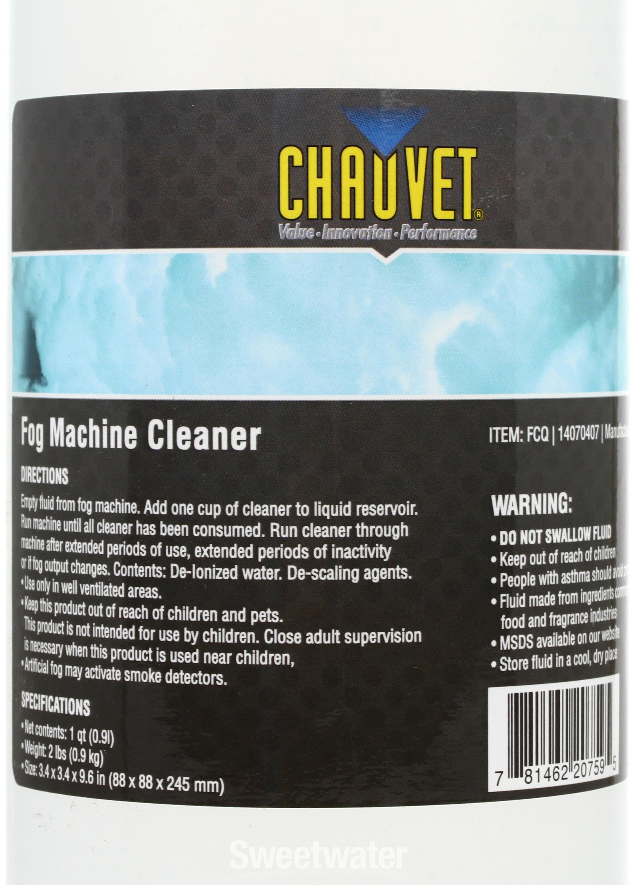 Amazon.com: Chauvet Fog Machine Cleaner : Musical Instruments