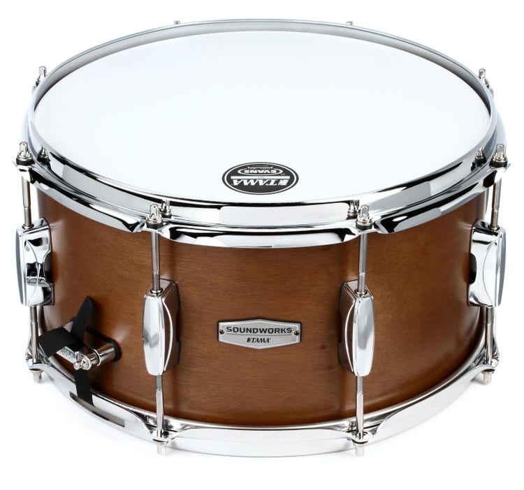 Trống Snare TAMA Soundworks Kapur DKP137-MRK 13x7 inch Kapur Nâu Mờ (Matte Brown Kapur) https://media.sweetwater.com/m/products/image/034b22e369yL2weAMxhcPirOVjiOZBtKJEC5rrOM.jpg?ha=034b22e369a37f5e&quality=82&width=750