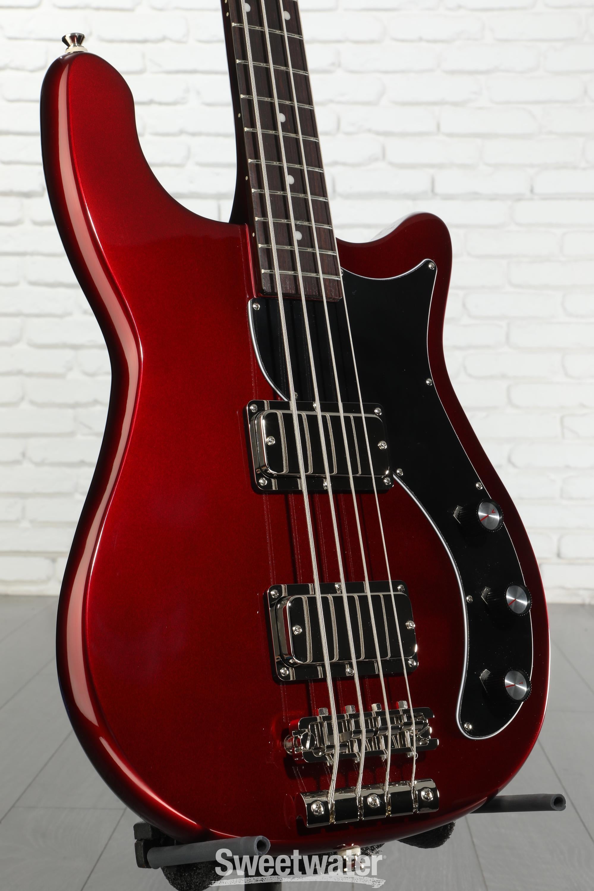 Epiphone Embassy Bass Guitar - Sparkling Burgundy | Sweetwater