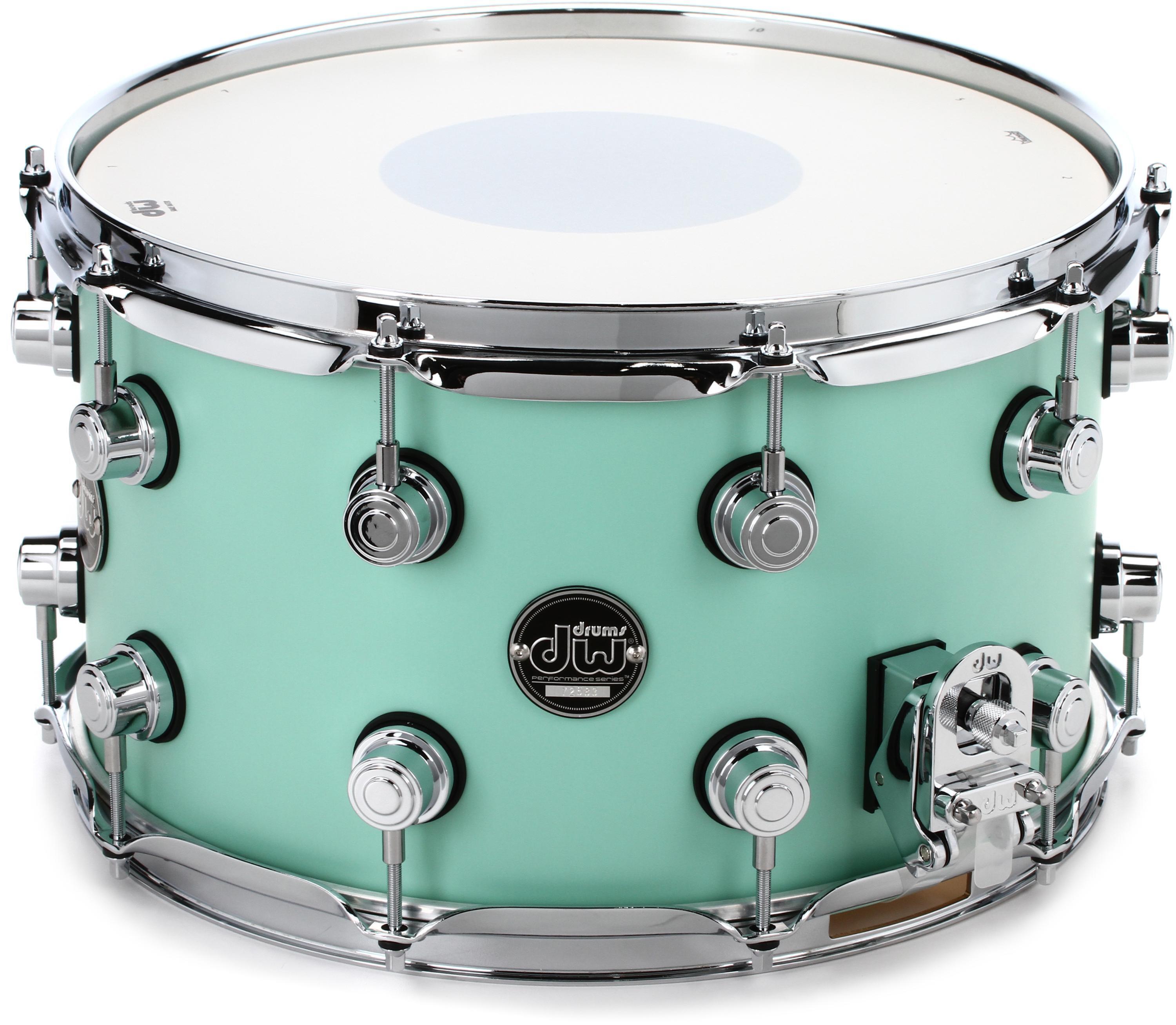 Performance Series Snare Drum - 8 x 14 inch - Satin Sea Foam