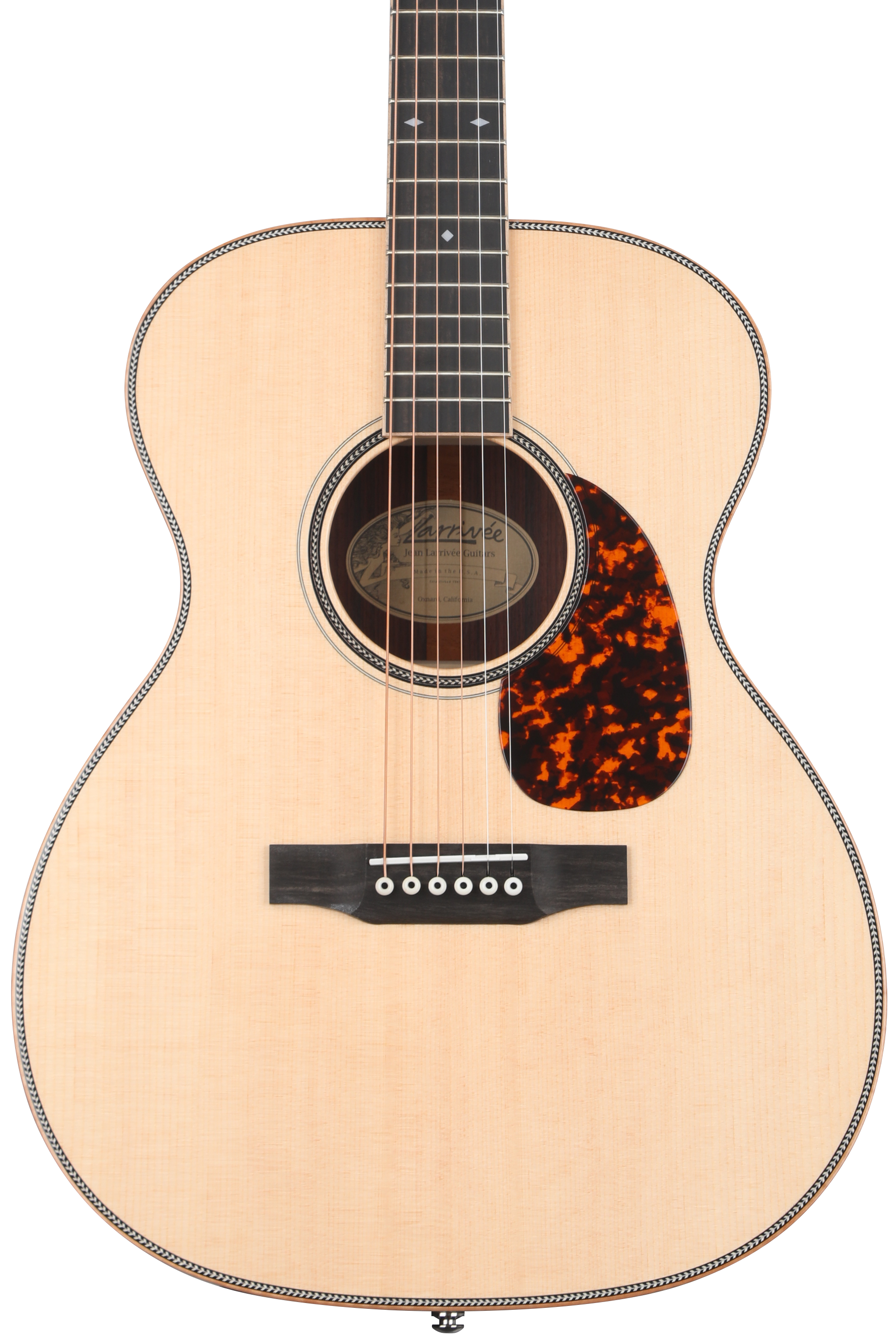 Larrivee OM-60 Acoustic Guitar - Natural | Sweetwater