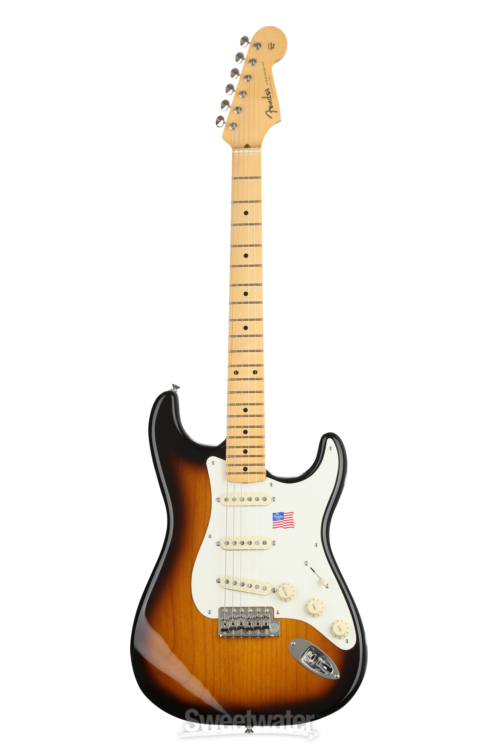 Photogenic Stratocaster (2-Color Sunb… Fender Eric Johnson Stratocaster 2-Tone Sunburst | The Music