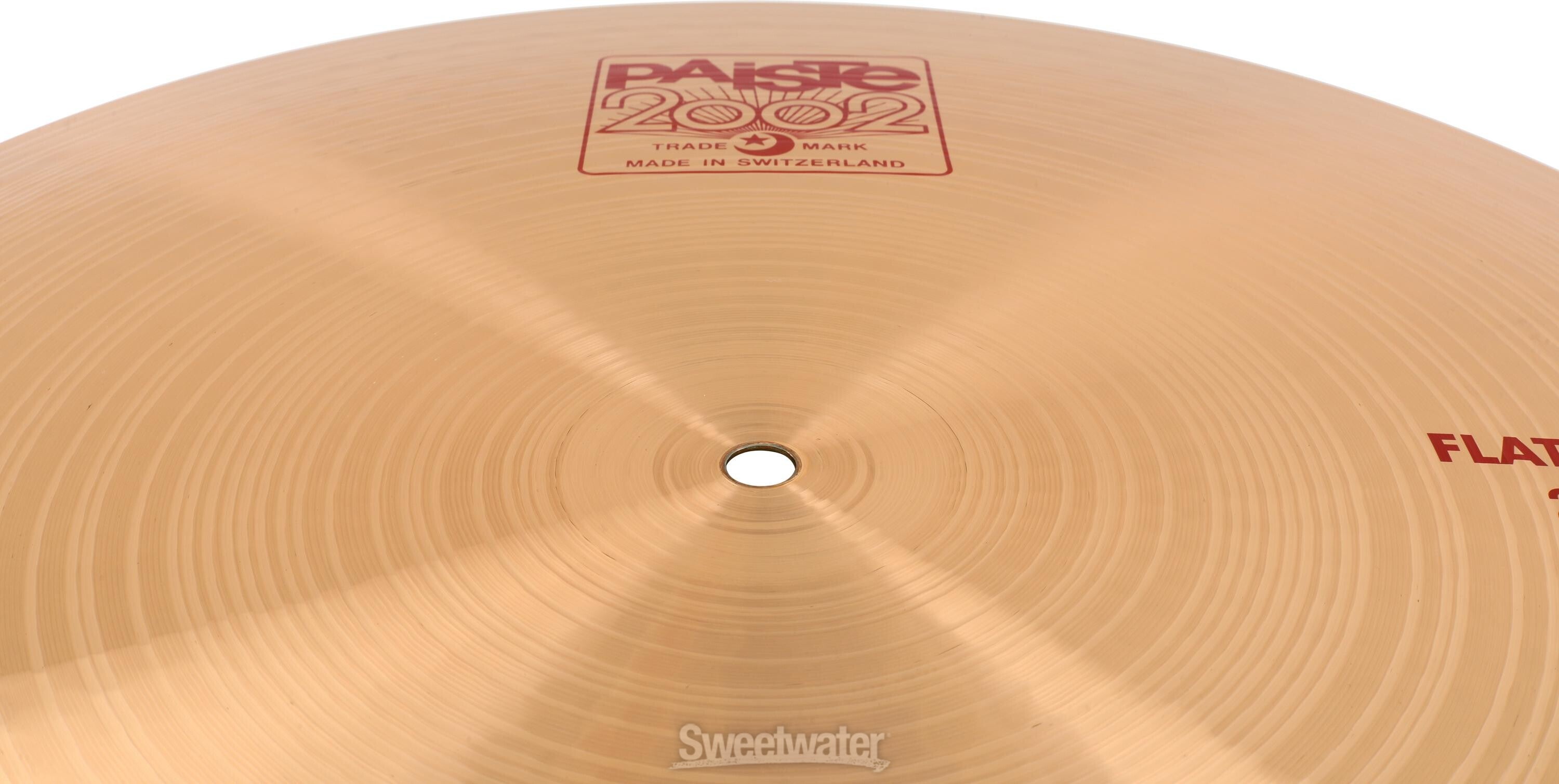 Paiste 20 inch 2002 Flat Ride Cymbal