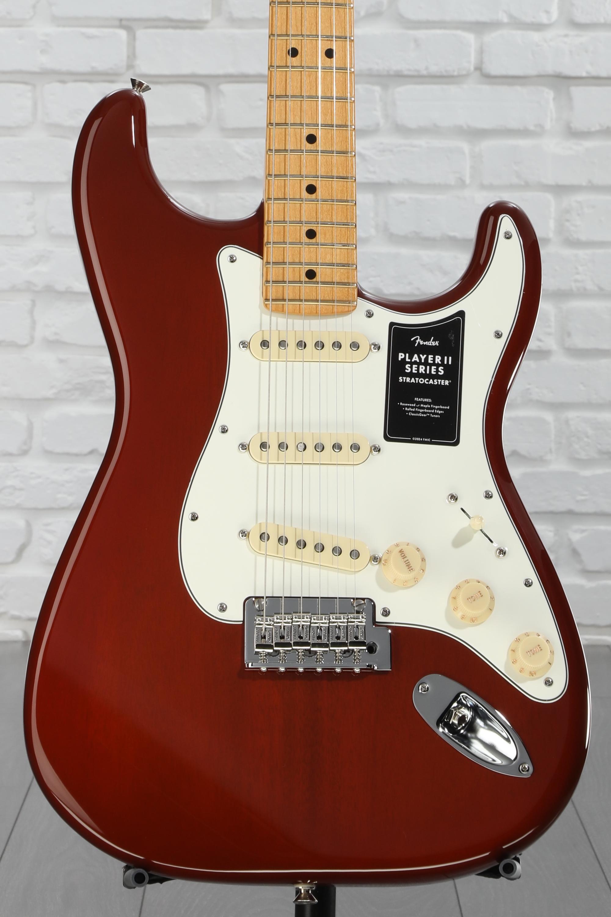 Fender Player II Stratocaster Electric Guitar - Transparent Mocha