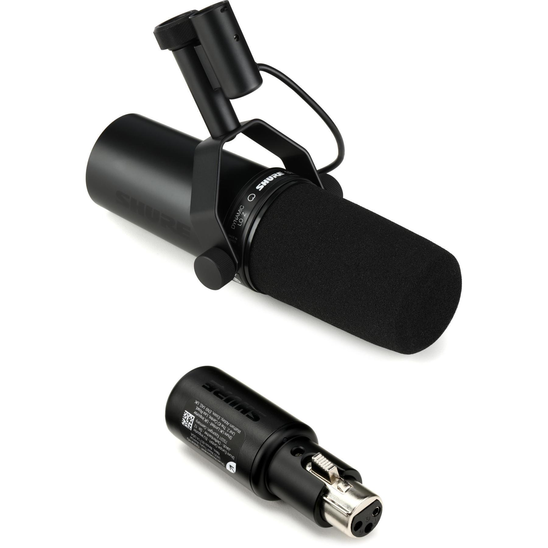 Shure SM7dB Active Dynamic Microphone with Titan Premium