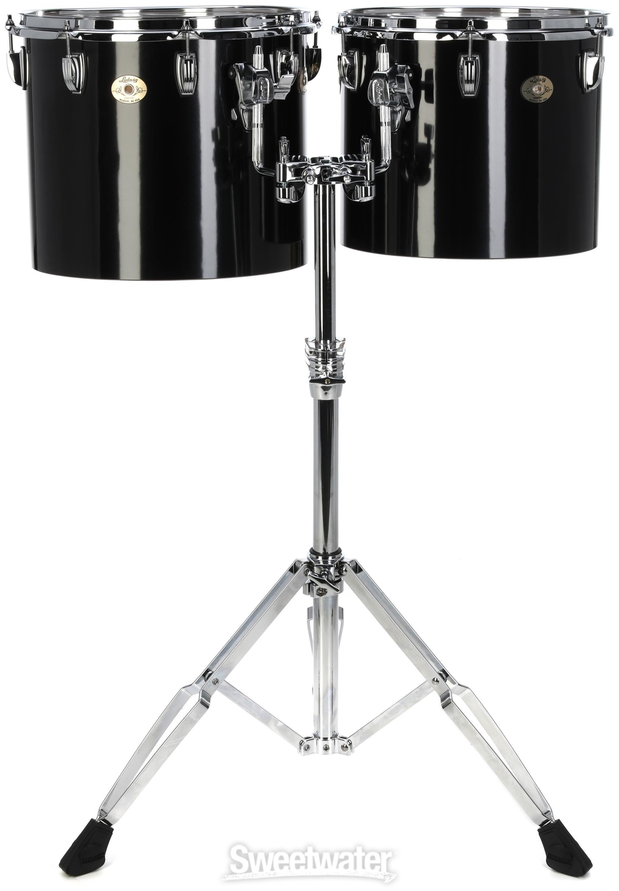 Ludwig Single-headed Concert Tom Set - 13 inches and 14