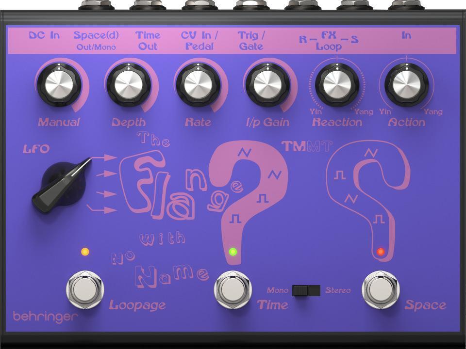 Photo of Behringer The Flange With No Name Flanger Pedal