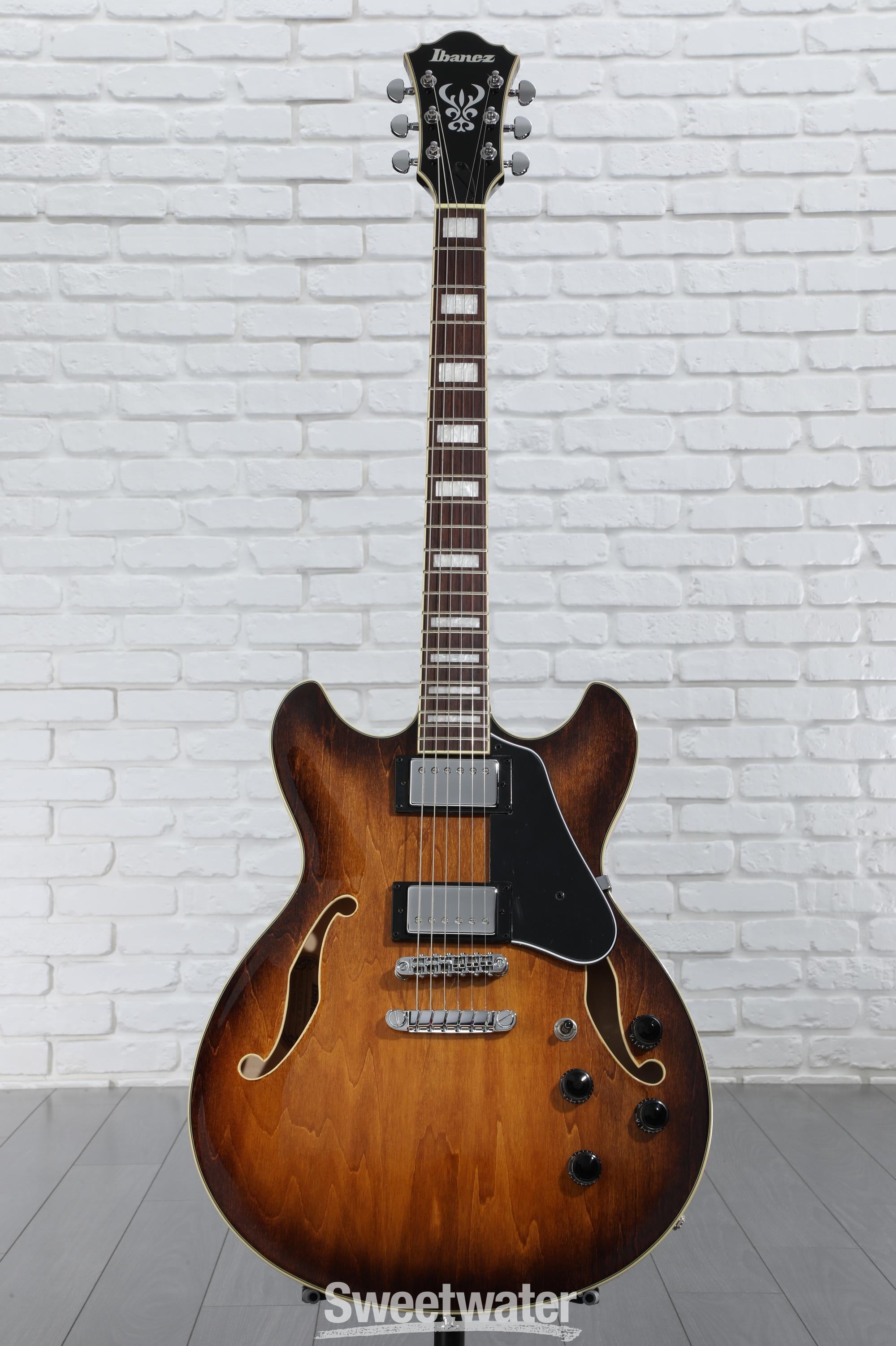 Ibanez Artcore AS73 Semi-Hollow Electric Guitar - Tobacco Brown