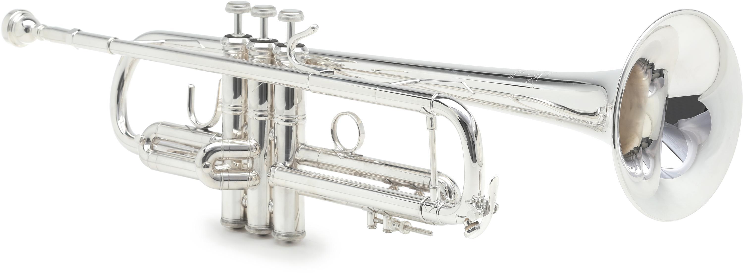 Bach 180S37R Professional Stradivarius Bb Trumpet - Reverse 