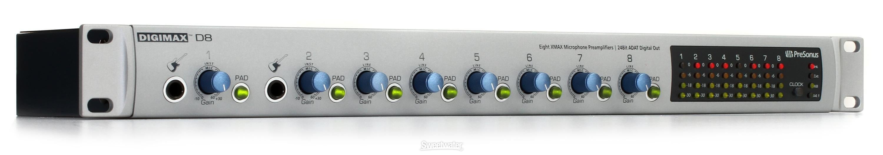 PreSonus DigiMAX D8 | Sweetwater