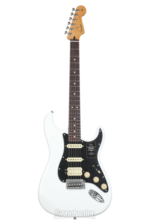 Fender Player II Stratocaster HSS Electric Guitar - Polar White
