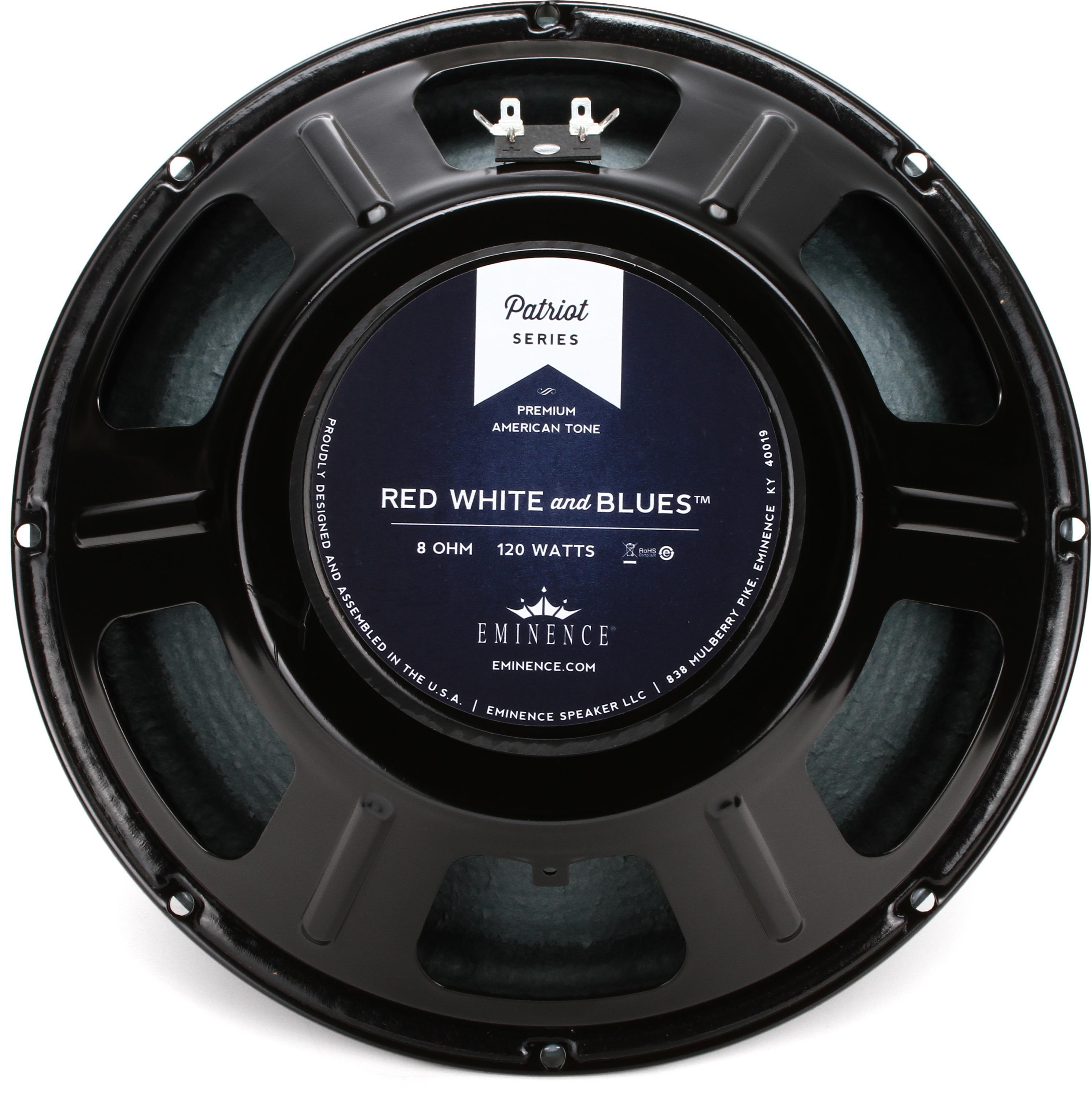 Eminence Red White and Blues 12inch 120watt Guitar Amp Replacement