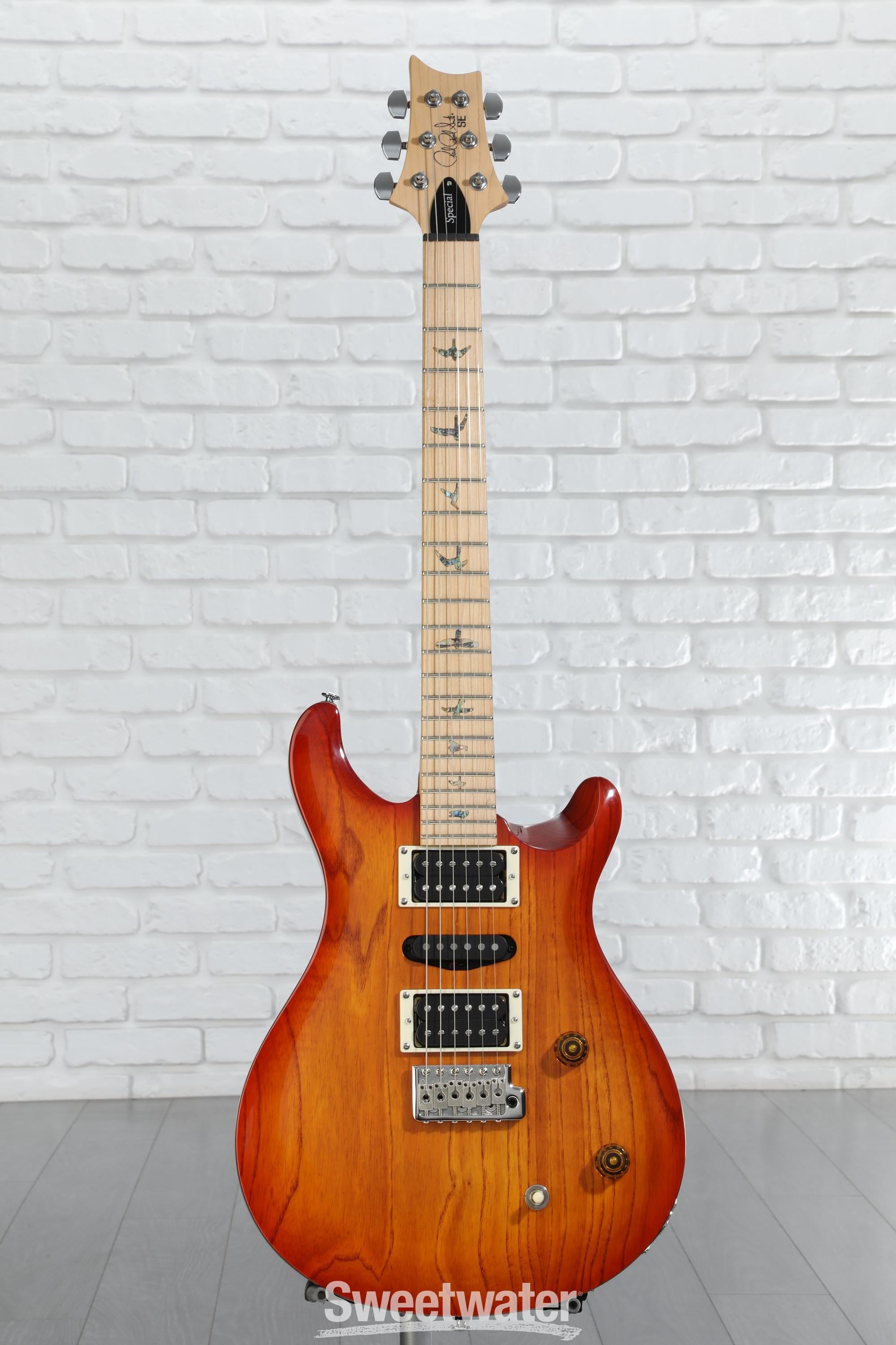 PRS SE Swamp Ash Special Electric Guitar - Vintage Sunburst