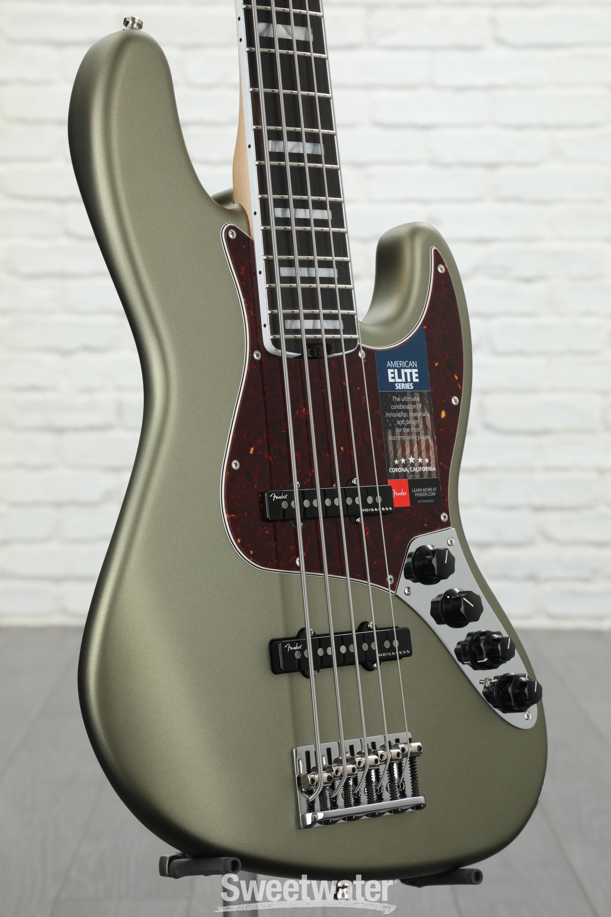 その他 Fender American Elite Jazz Bass V Fender American Elite Jazz Bass V - Tobacco Sunburst With