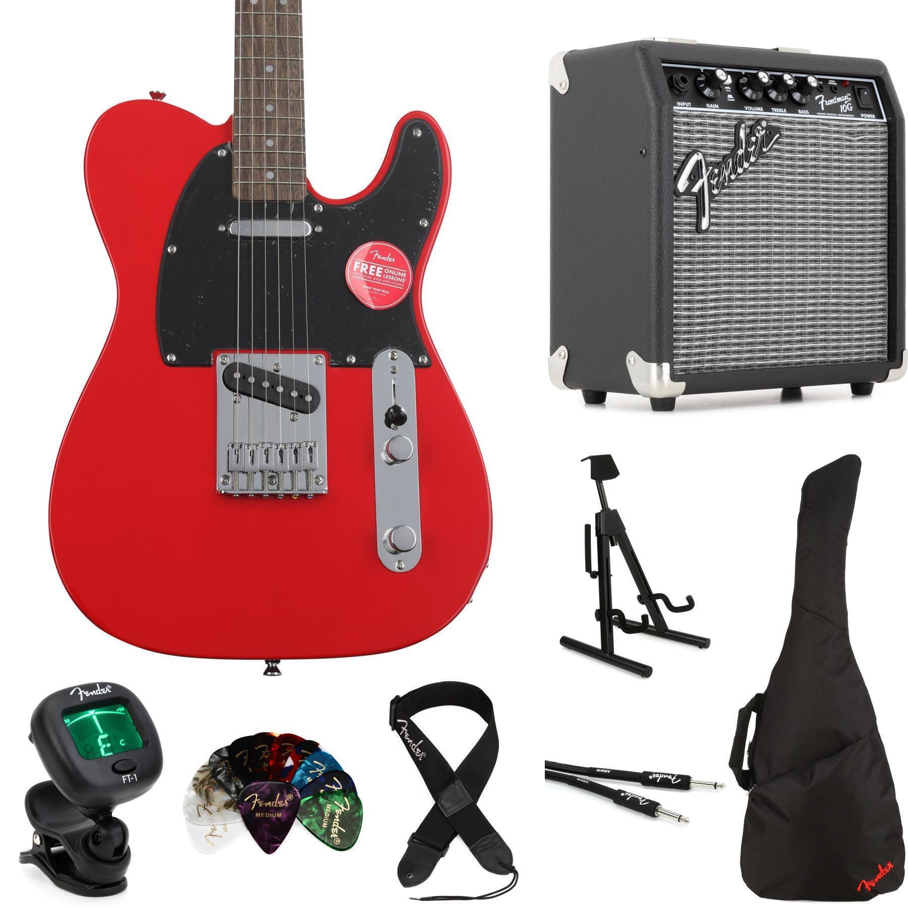 Squier Sonic Telecaster Electric Guitar - Torino Red