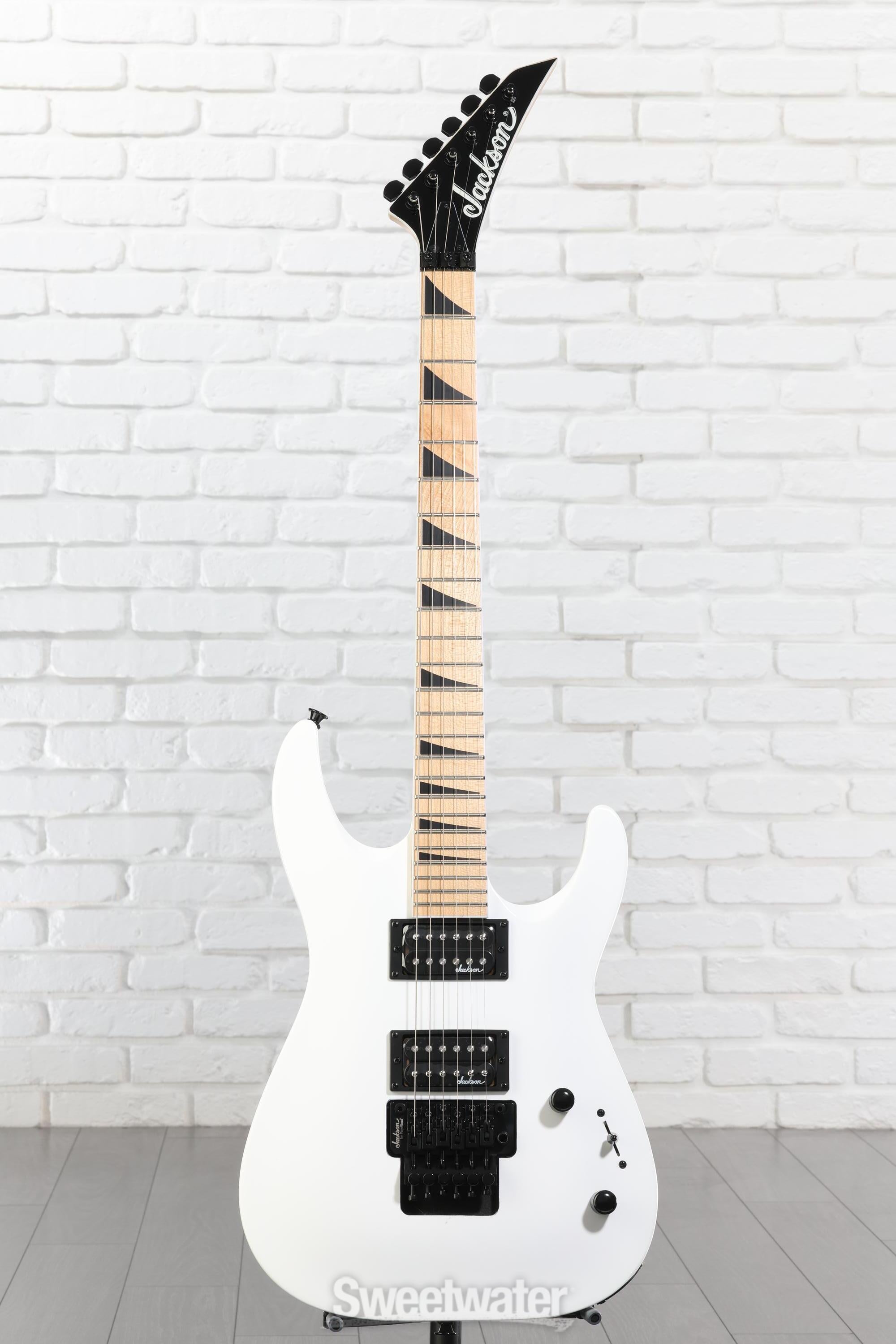 Jackson Dinky Arch Top JS32 DKAM - Snow White | Sweetwater