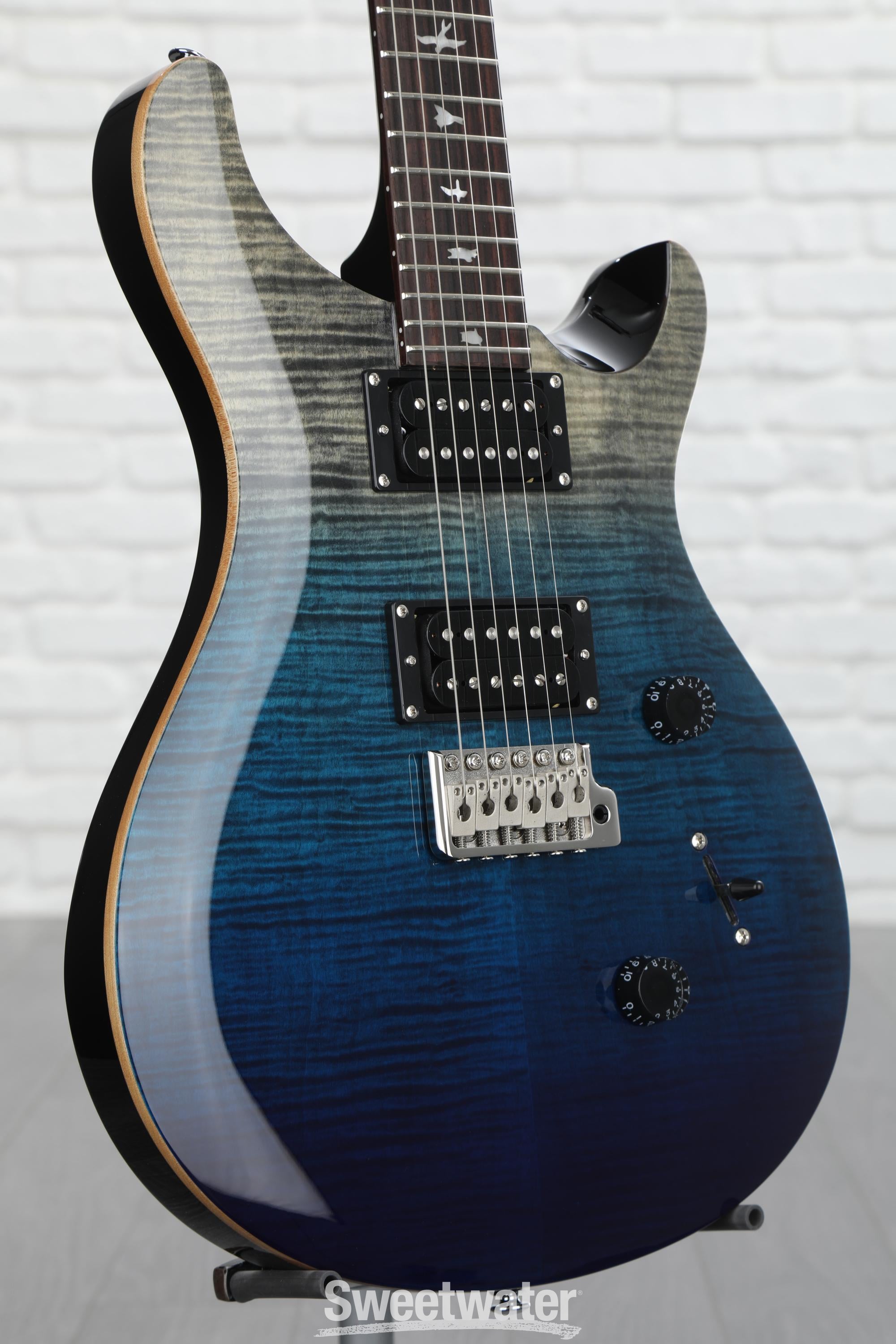 Prs se custom 24 deals limited edition charcoal fade