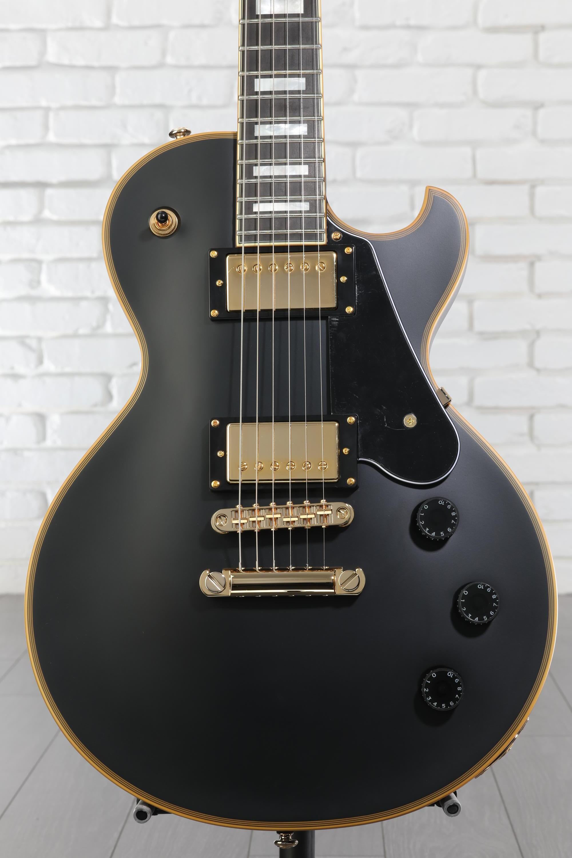 Schecter Solo-II Custom Electric Guitar - Aged Black Satin